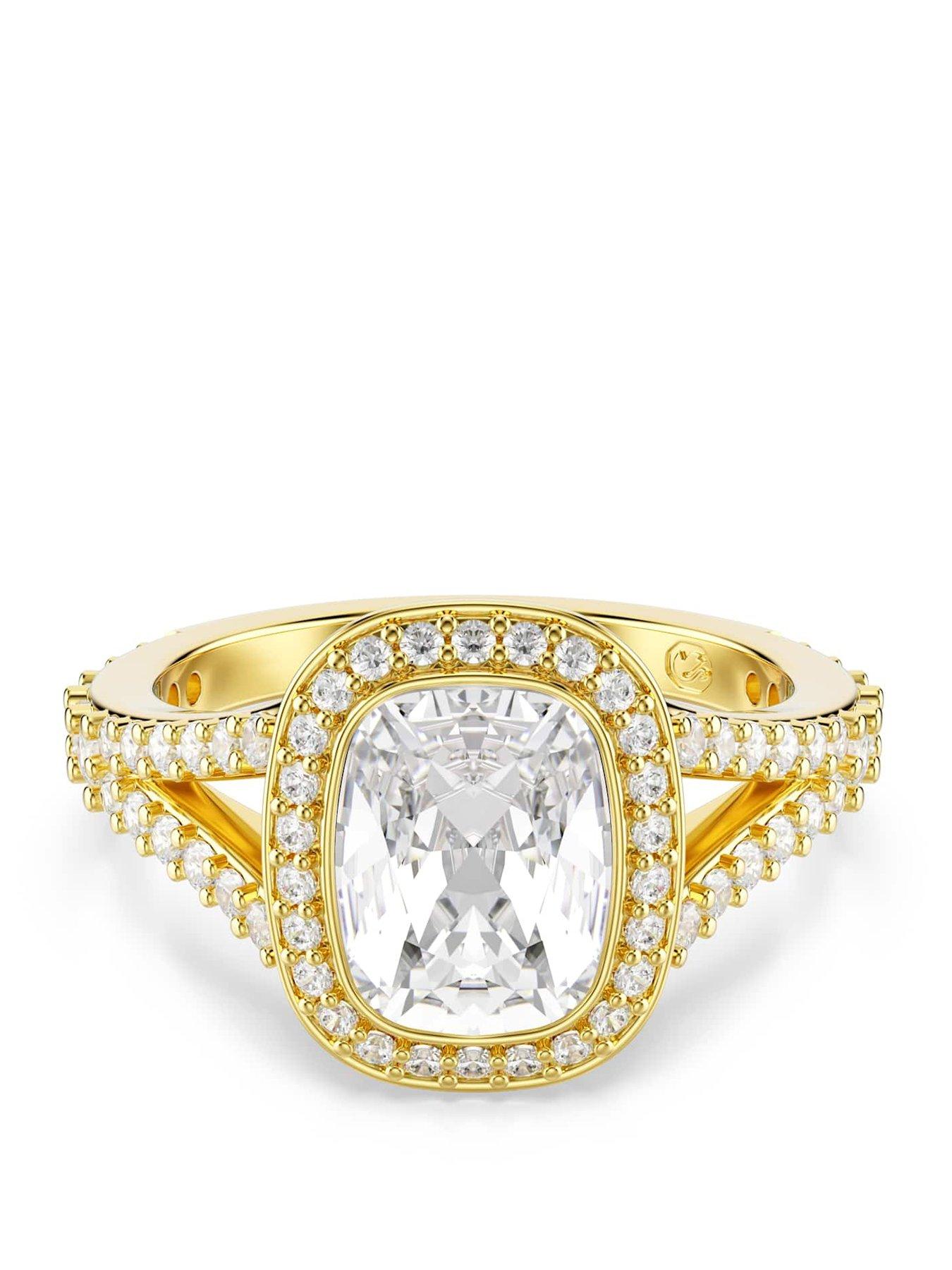 Swarovski Una Angelic Ring - Gold