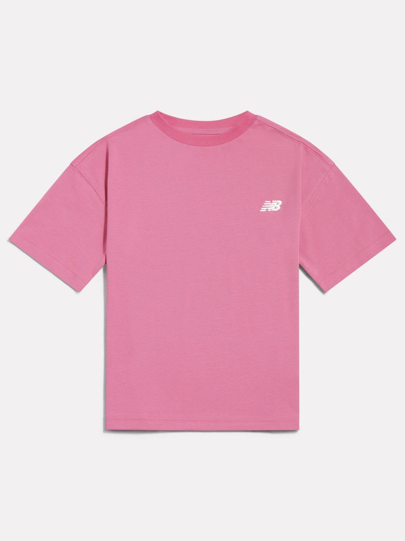 New Balance Small Logo Jersey T-Shirt - Pink