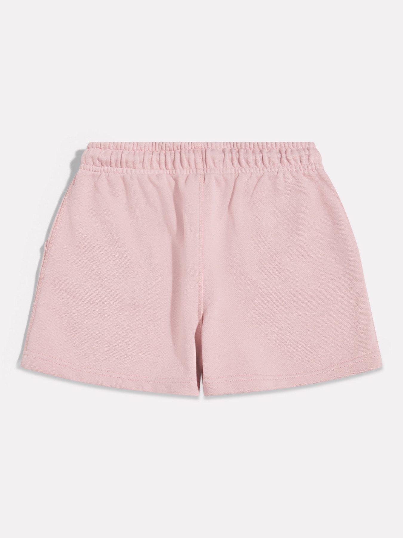 Image 7 of 7 of New Balance Junior Girls Ft Small Logo Short - Pink