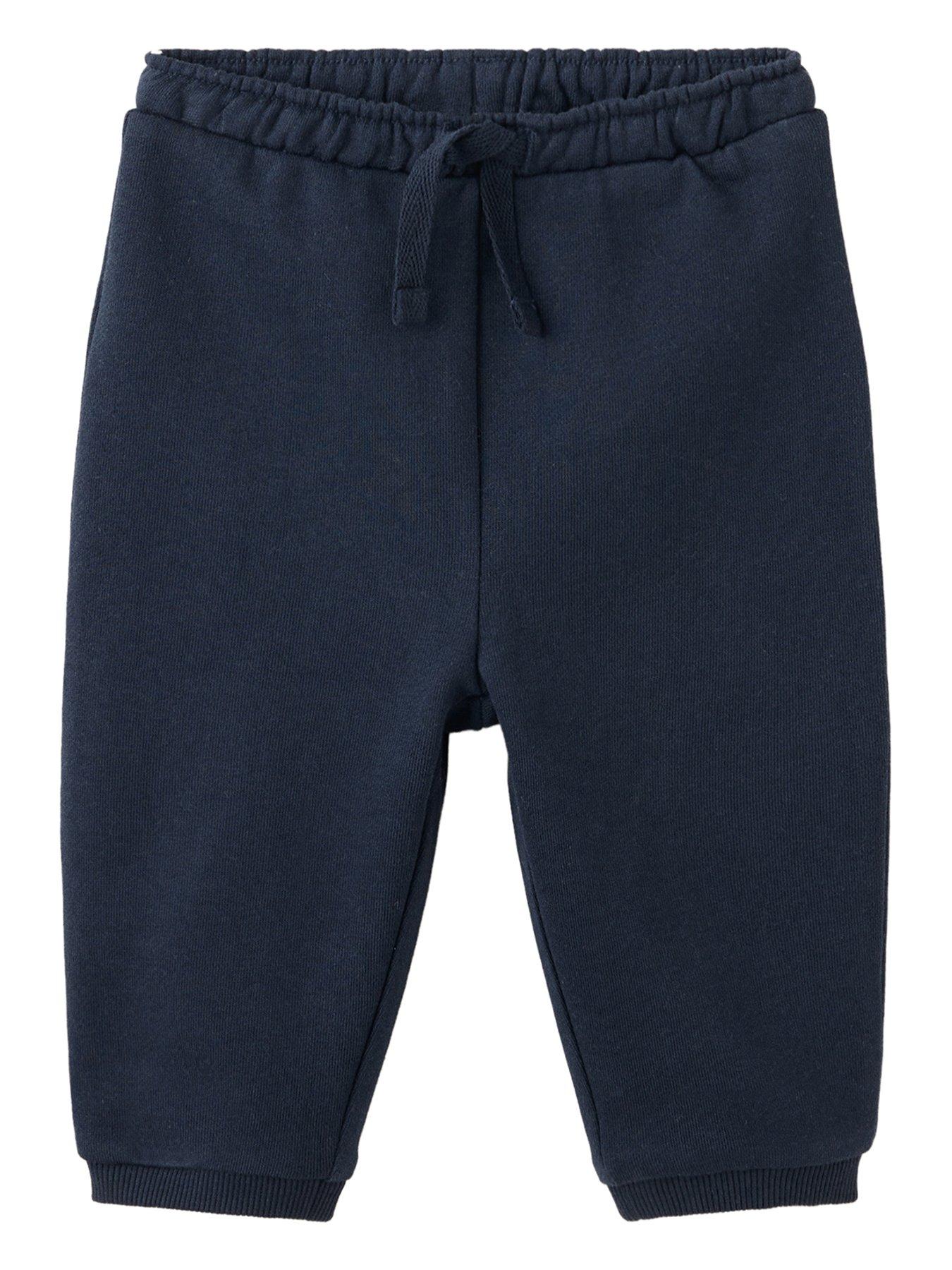 Mango Boys' Drawstring Joggers - Navy