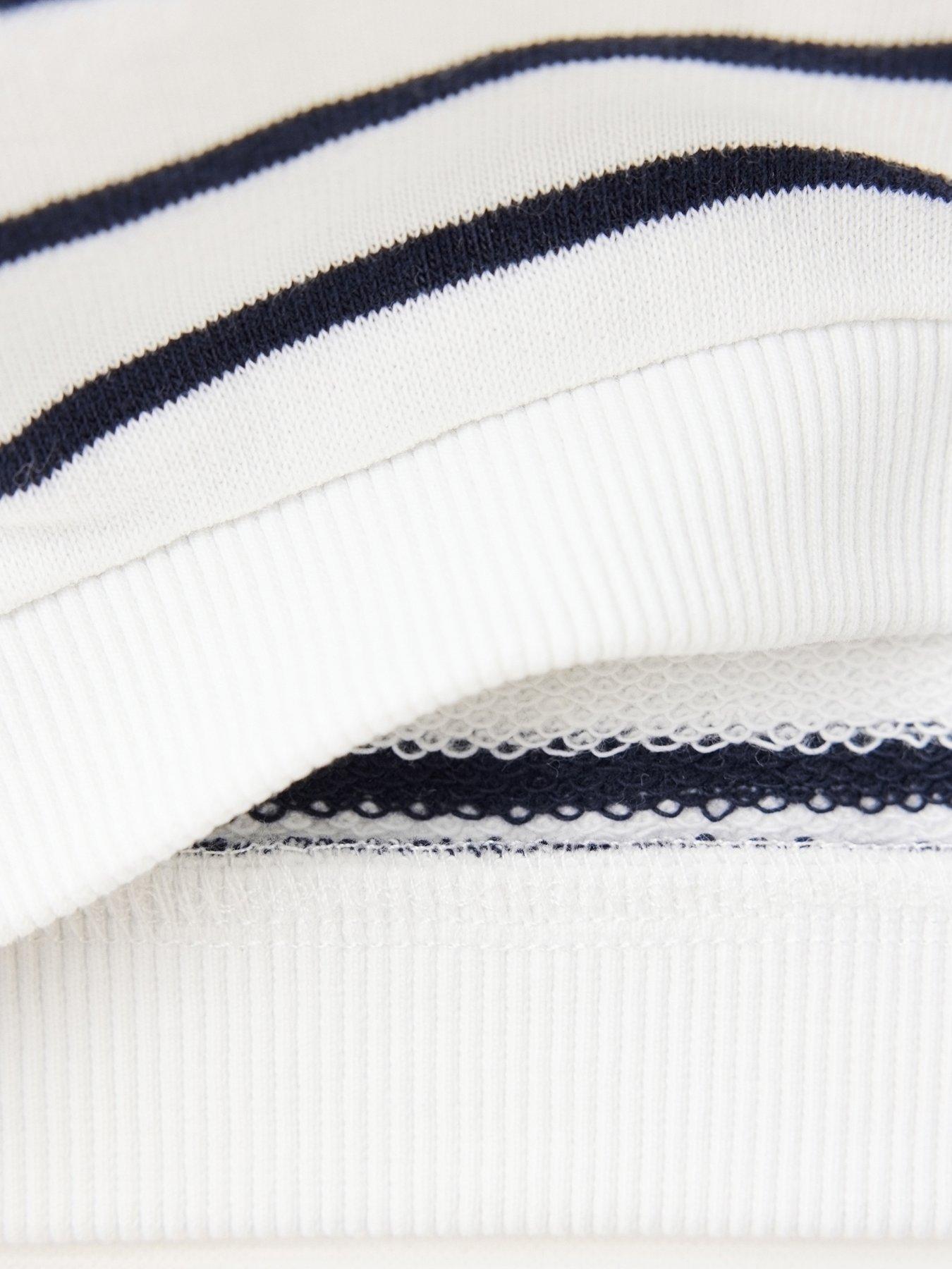 Image 3 of 4 of Mango Unisex Baby Stripe Sweat - Navy