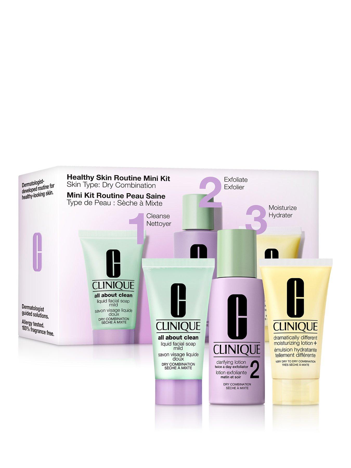 Clinique Healthy Skin Routine Mini Kit: Dry Combination Skin (Worth £40)