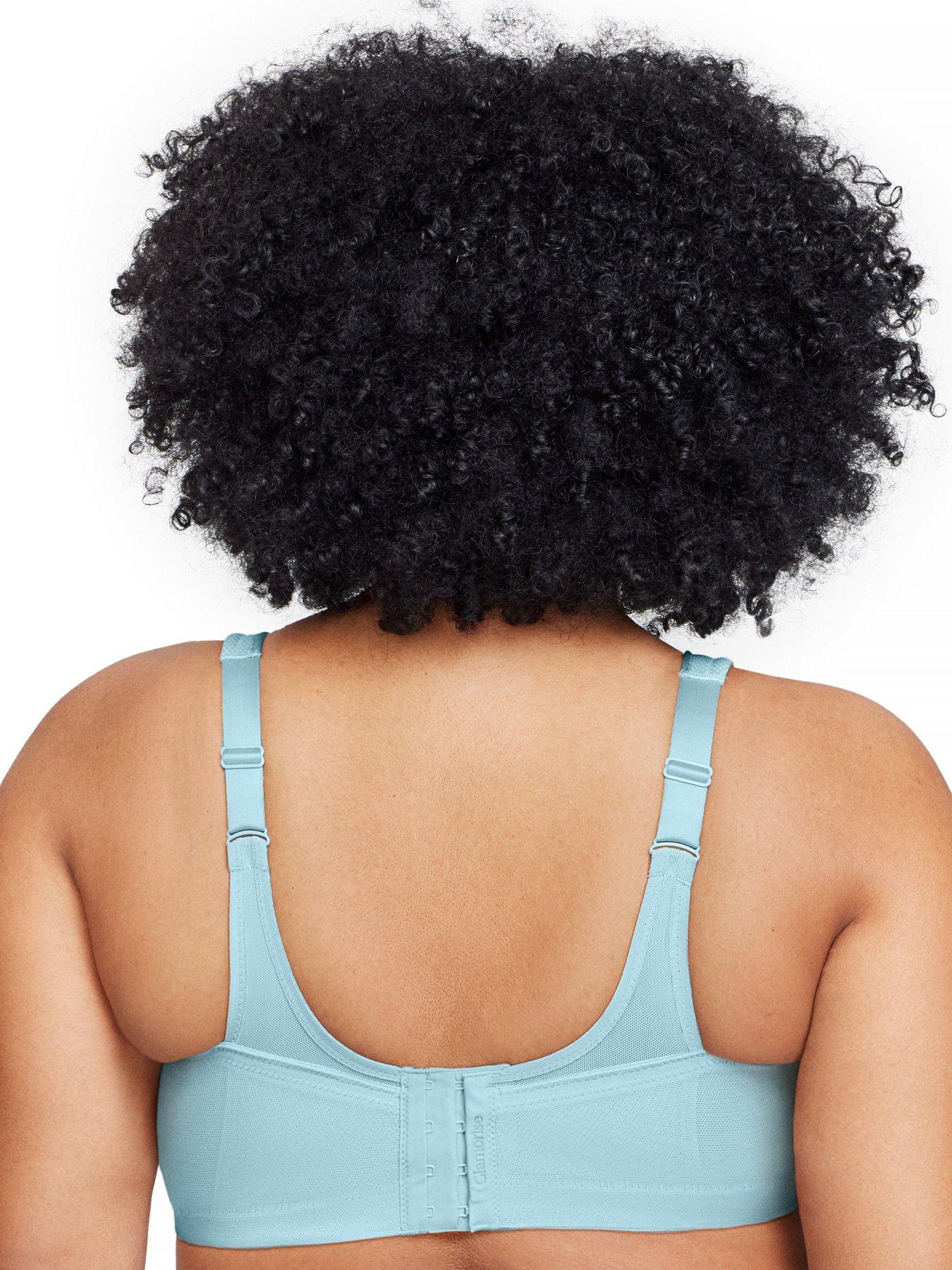 Image 2 of 6 of Glamorise Glamorise 1006 Sport Bra (second Sizes) - Frosted Aqua