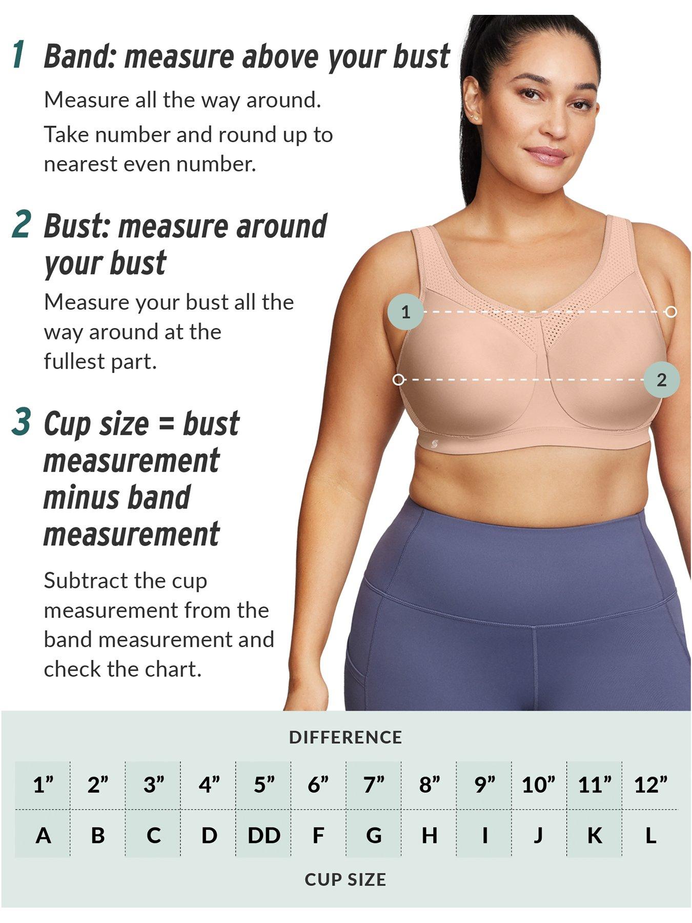 Image 6 of 6 of Glamorise Glamorise 1006 Sport Bra (second Sizes) - Frosted Aqua
