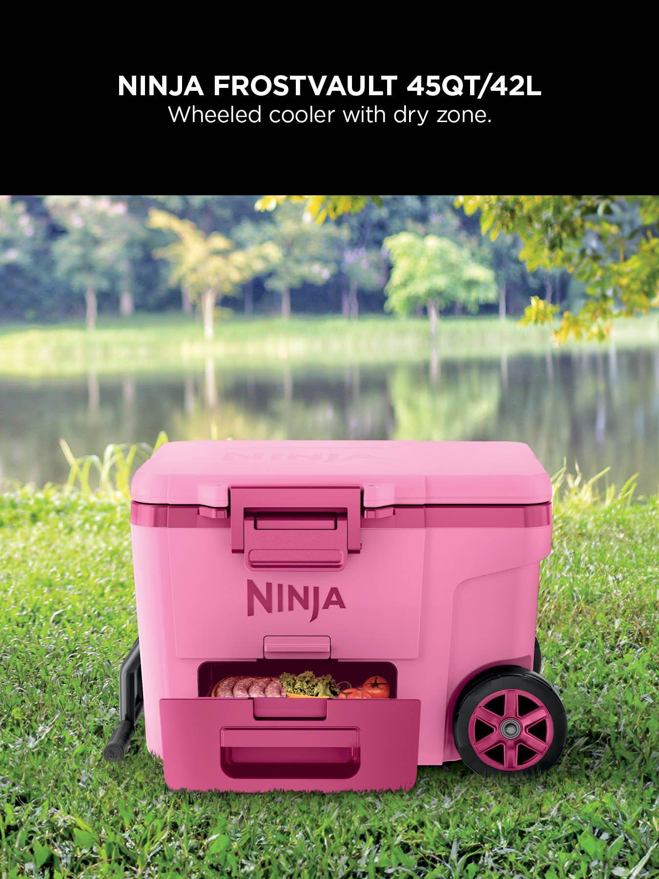 Image 2 of 6 of NINJA FrostVault 45QT/42L Wheeled Cooler with Dry Zone, Park Punch