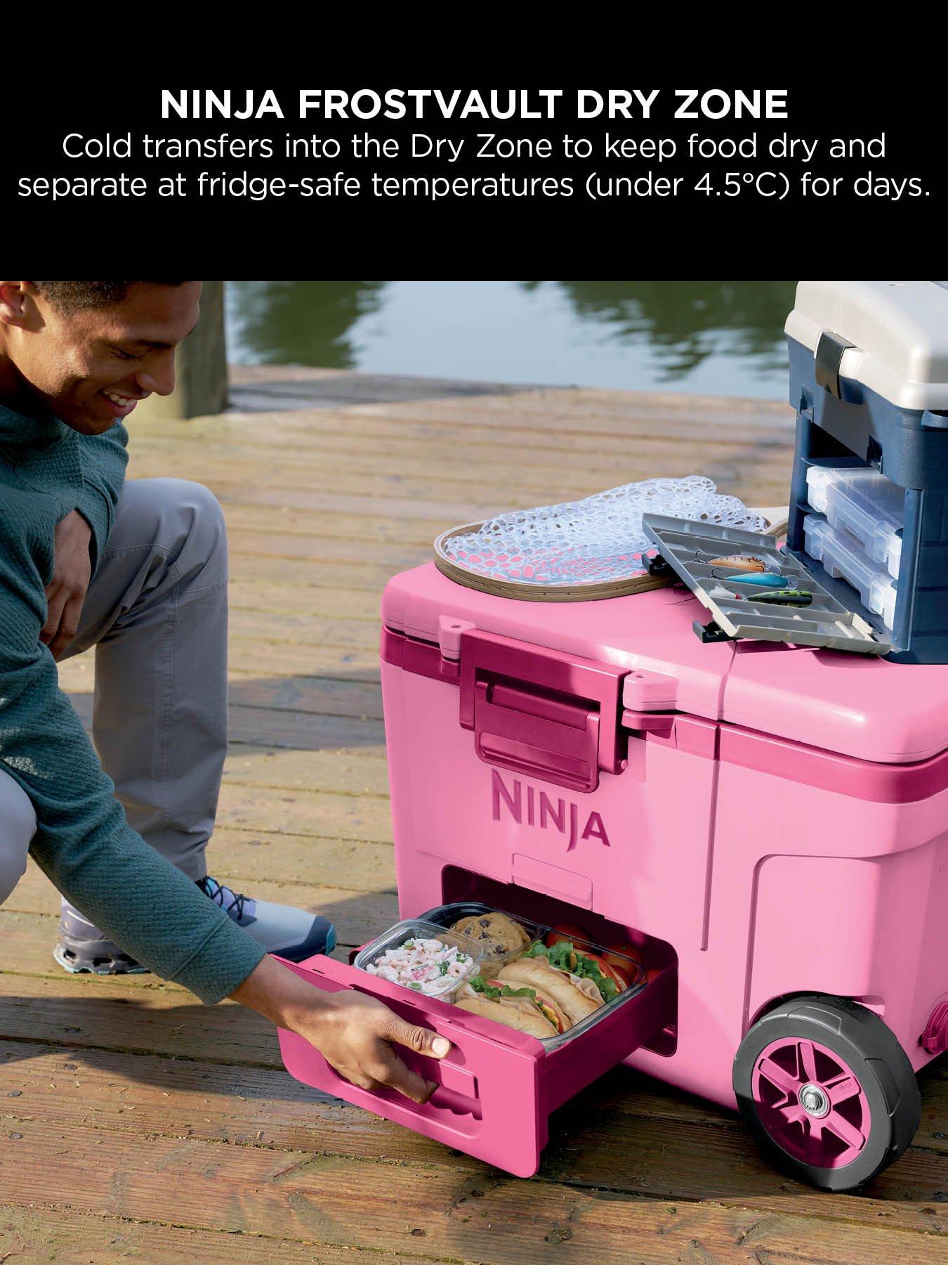 Image 4 of 6 of NINJA FrostVault 45QT/42L Wheeled Cooler with Dry Zone, Park Punch