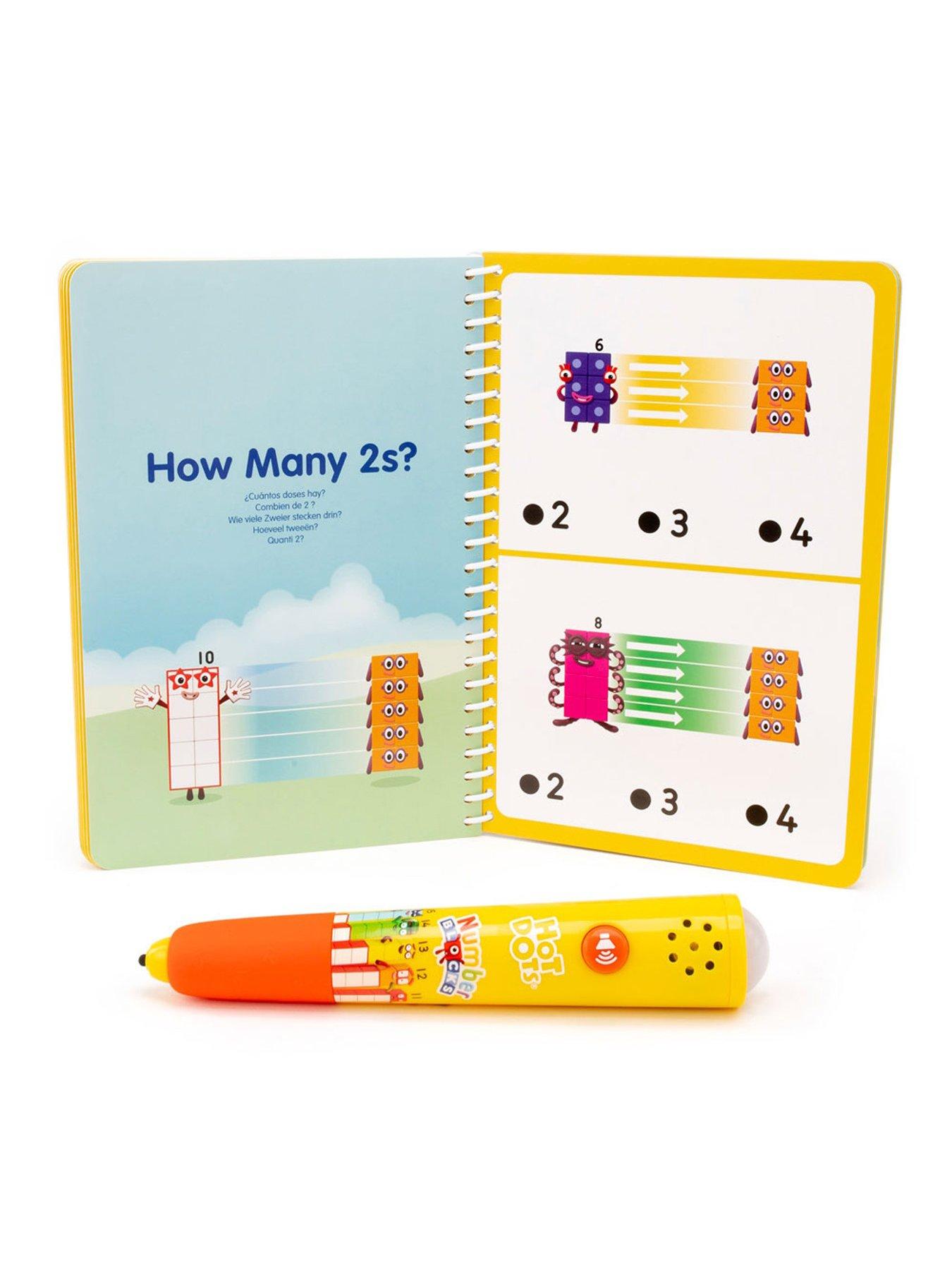 Image 2 of 7 of LEARNING RESOURCES Hot Dots Numberblocks 11-20 Activity Book &amp; Interactive Pen