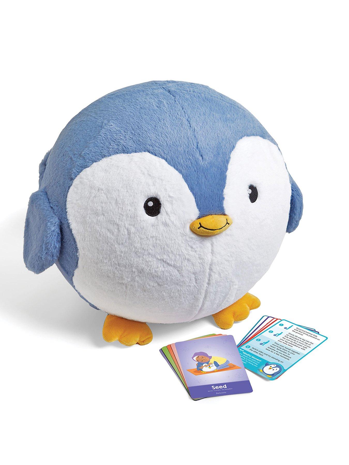 LEARNING RESOURCES Yoga Ball Buddy with BubblePlush Penguin