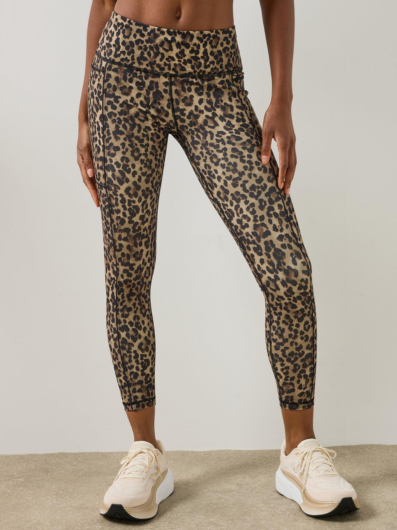 Sweaty Betty Power 7/8 Piping Workout Leggings - Brown