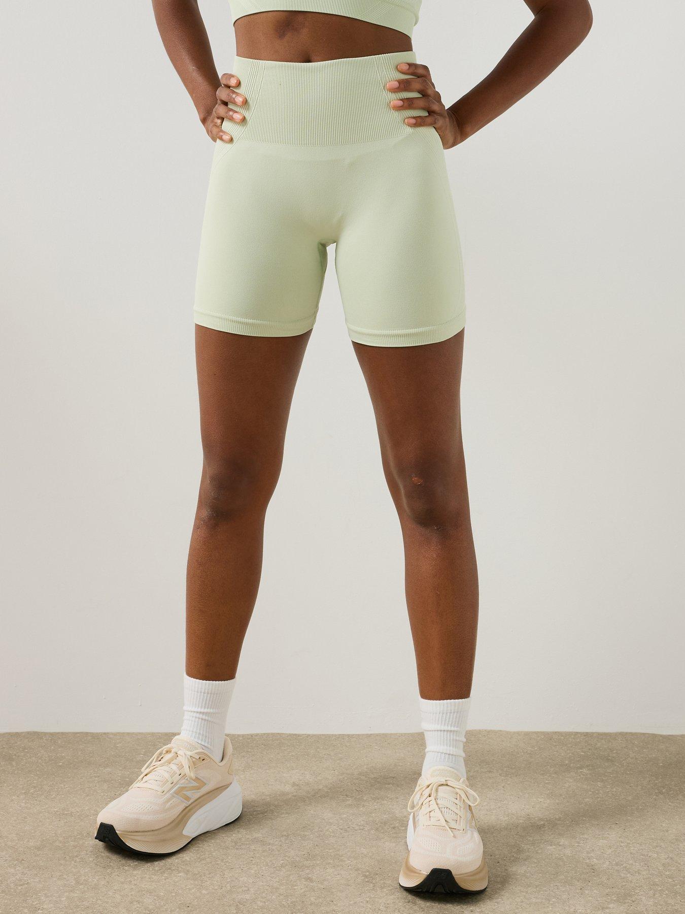 Sweaty Betty Womens Training Seamless 6 Inch Shorts - Green