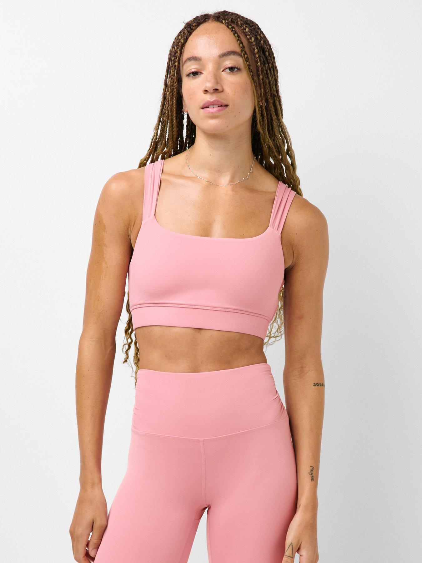 Sweaty Betty Womens Training Ultimate Studio Ruched Bra - Pink