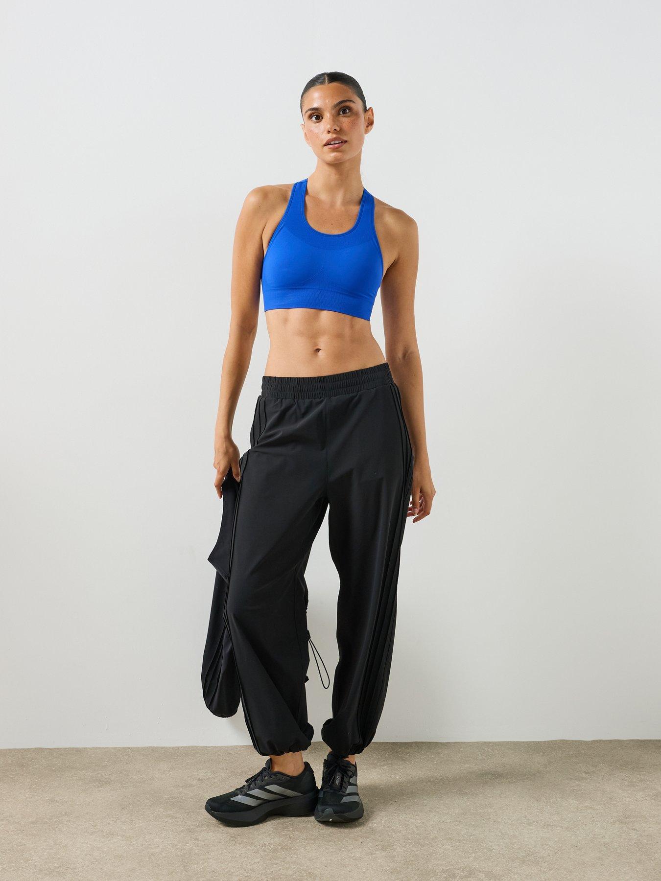 Image 3 of 6 of Sweaty Betty Womens Training Stamina Seamless Sports Bra - Blue