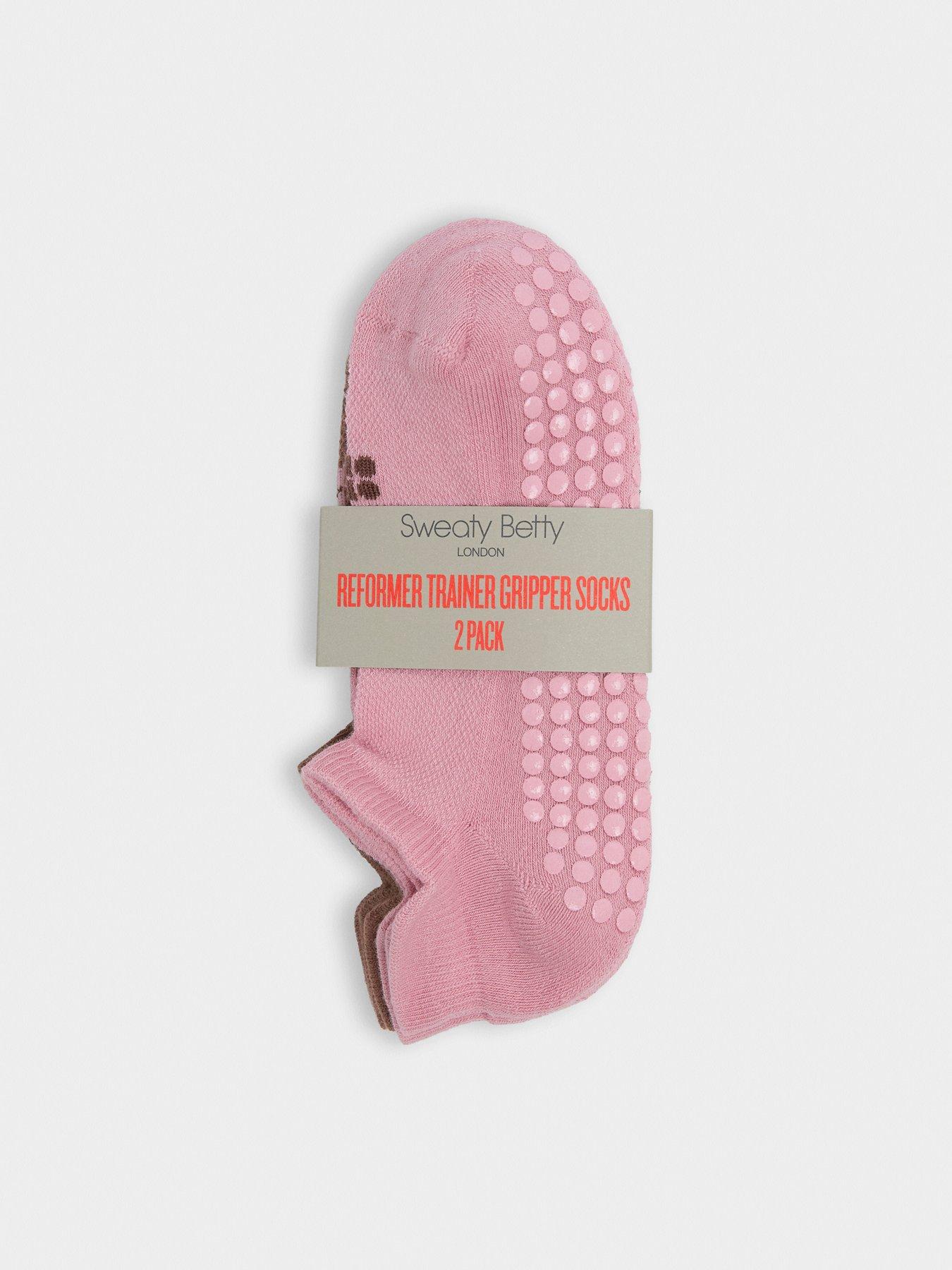 Image 2 of 3 of Sweaty Betty Women's Trainer Gripper Socks 2 Pack - Multi
