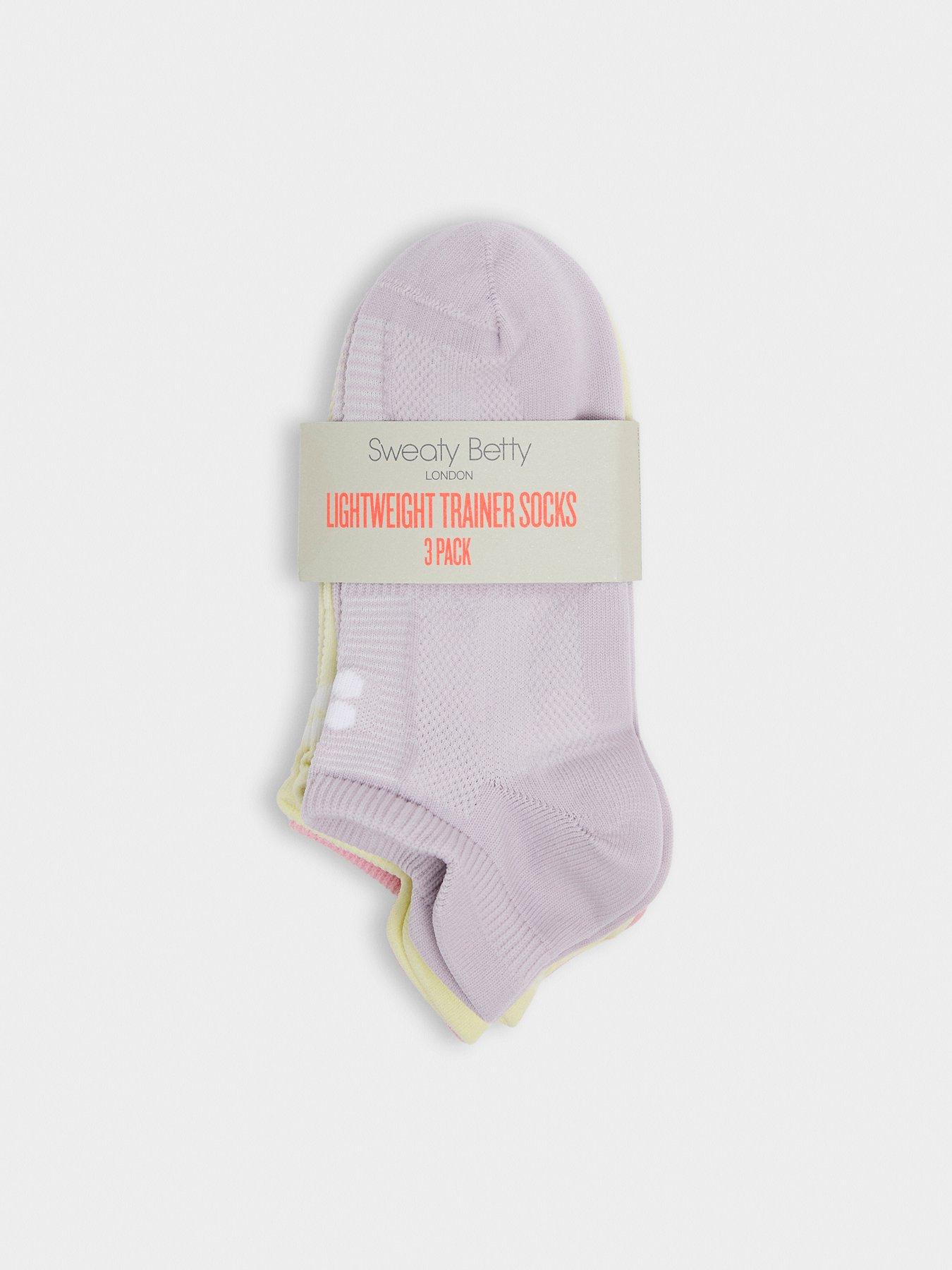 Image 2 of 3 of Sweaty Betty Women's Lightweight Trainer Socks 3 Pack - Multi
