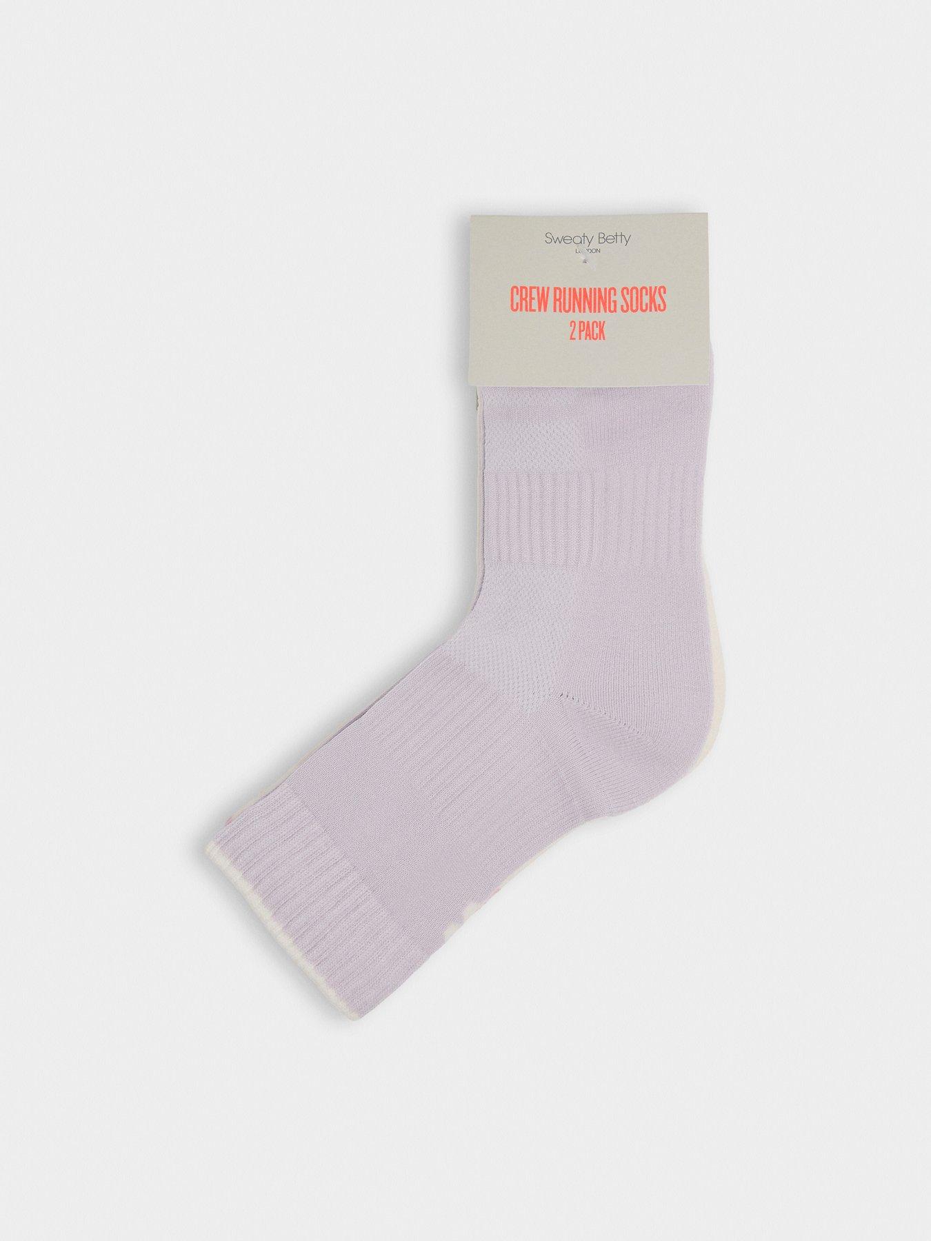 Image 2 of 3 of Sweaty Betty Women's Running Crew Socks 2 Pack - Multi