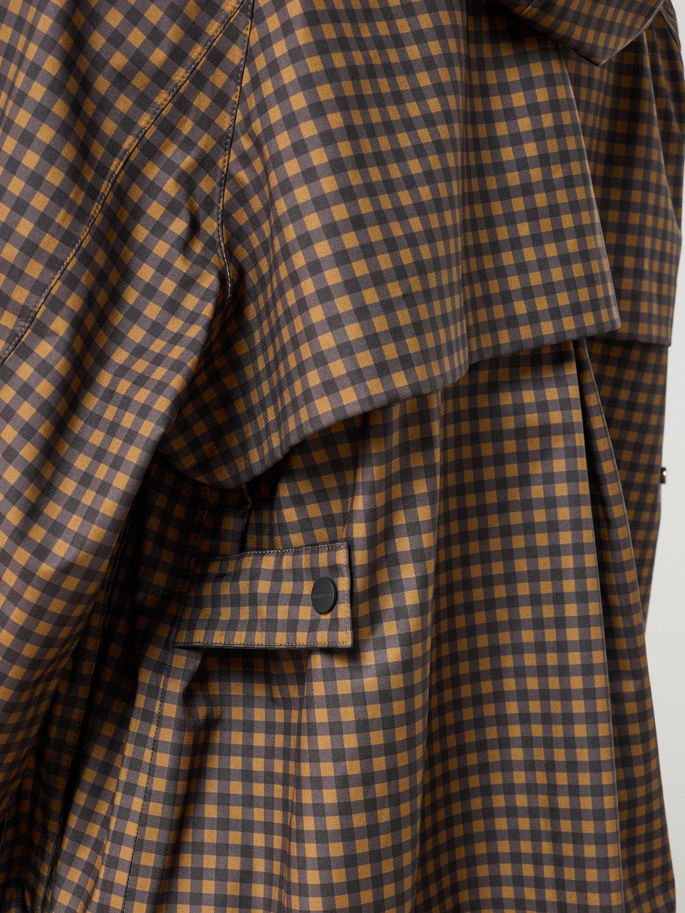 Image 6 of 6 of Sweaty Betty Womens Motion Waterproof Cropped Parka - Brown
