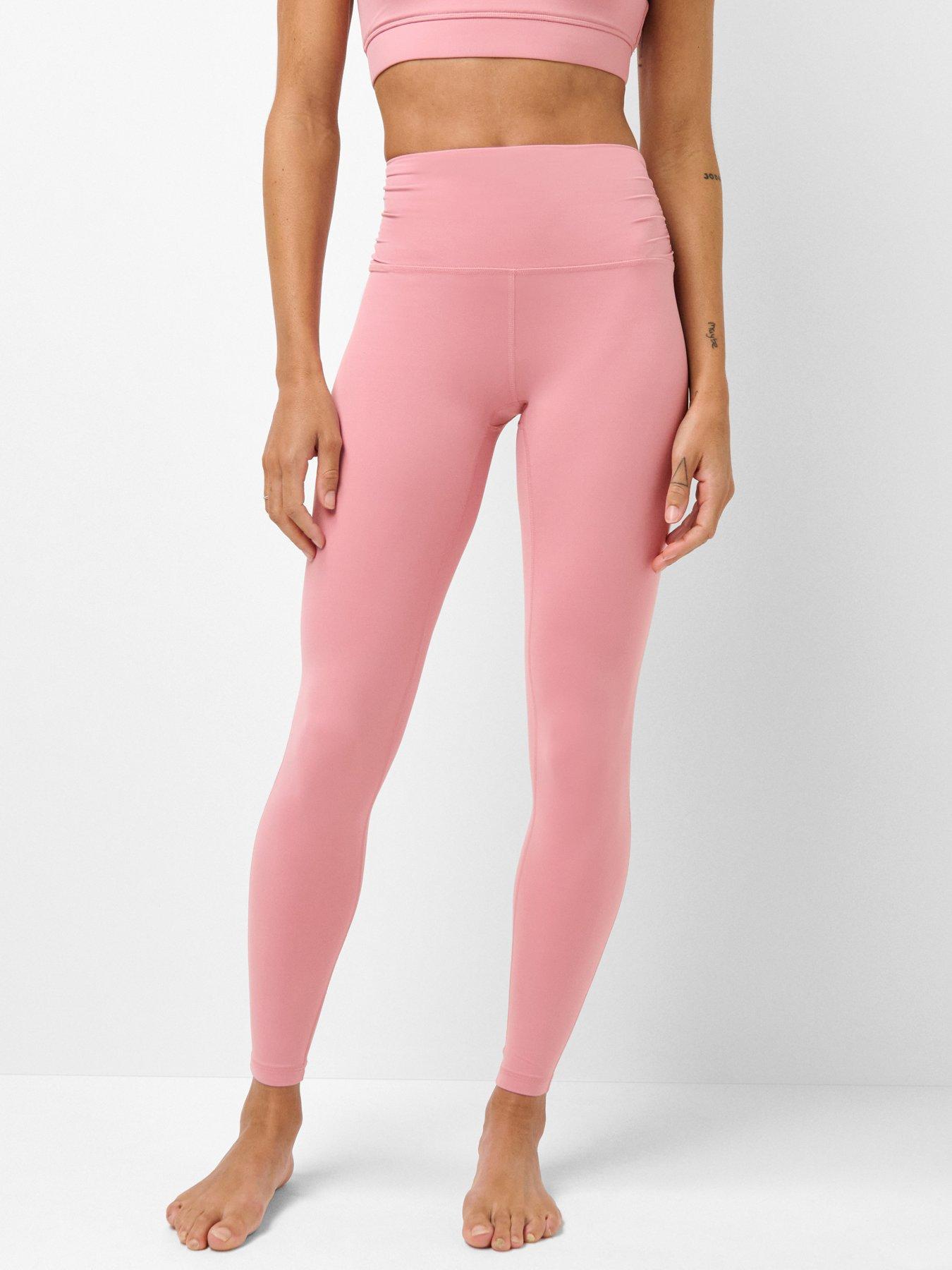 Sweaty Betty Ultimate Studio 7/8 Ruched Leggings - Pink