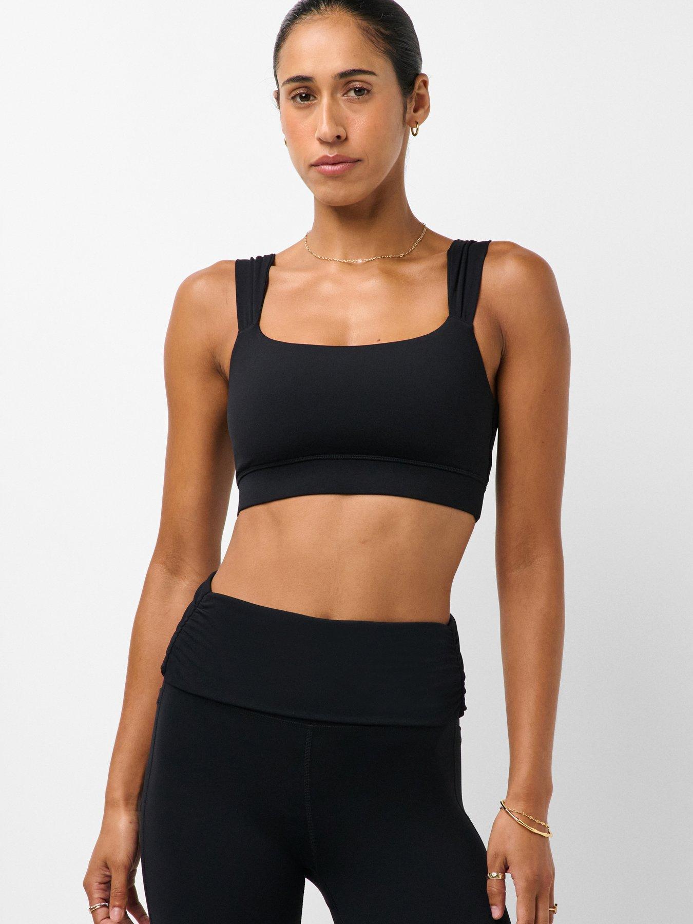 Sweaty Betty Womens Training Ultimate Studio Ruched Bra - Black