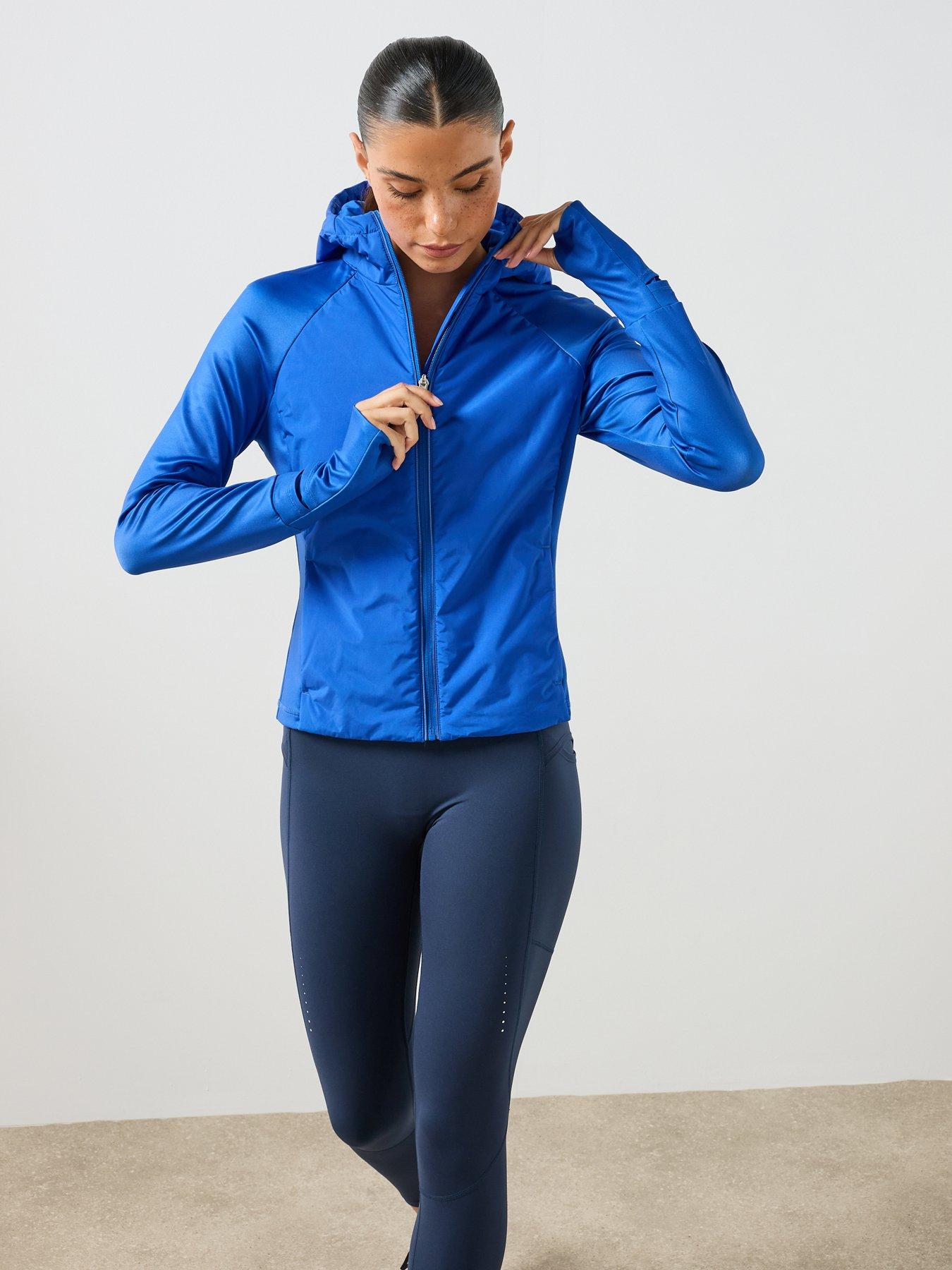 Image 5 of 6 of Sweaty Betty Womens Running Limitless Run Jacket - Blue