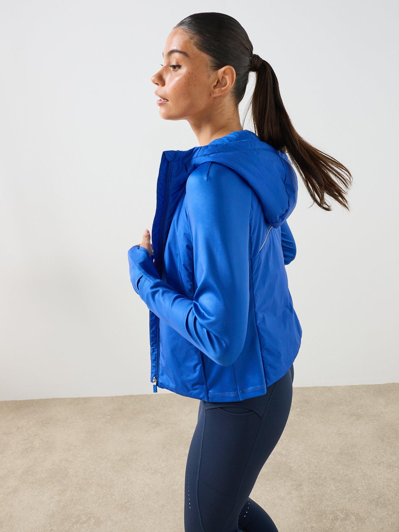 Image 6 of 6 of Sweaty Betty Womens Running Limitless Run Jacket - Blue