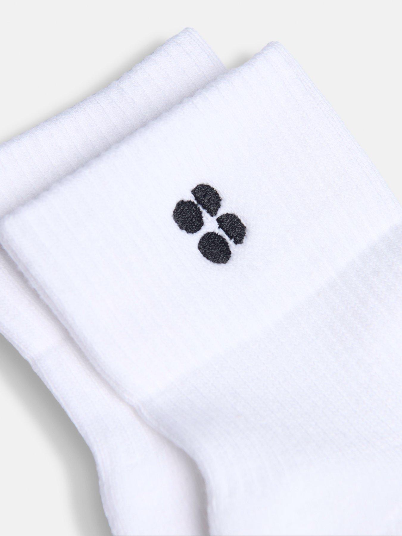 Image 3 of 3 of Sweaty Betty Womens Training Essentials Mini Crew Sock - White