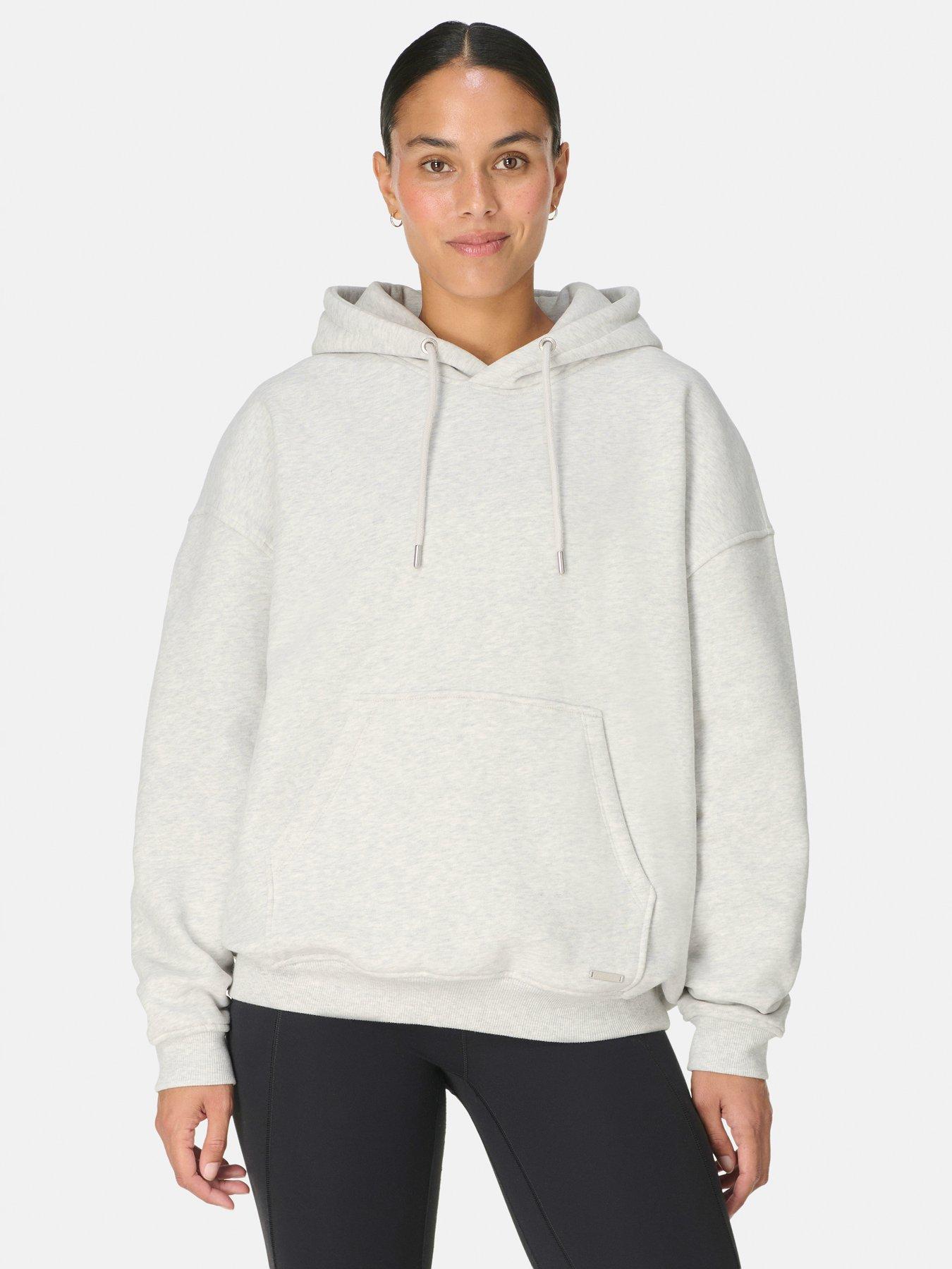 Sweaty Betty Premium Brushed Classic Hoodie - Grey