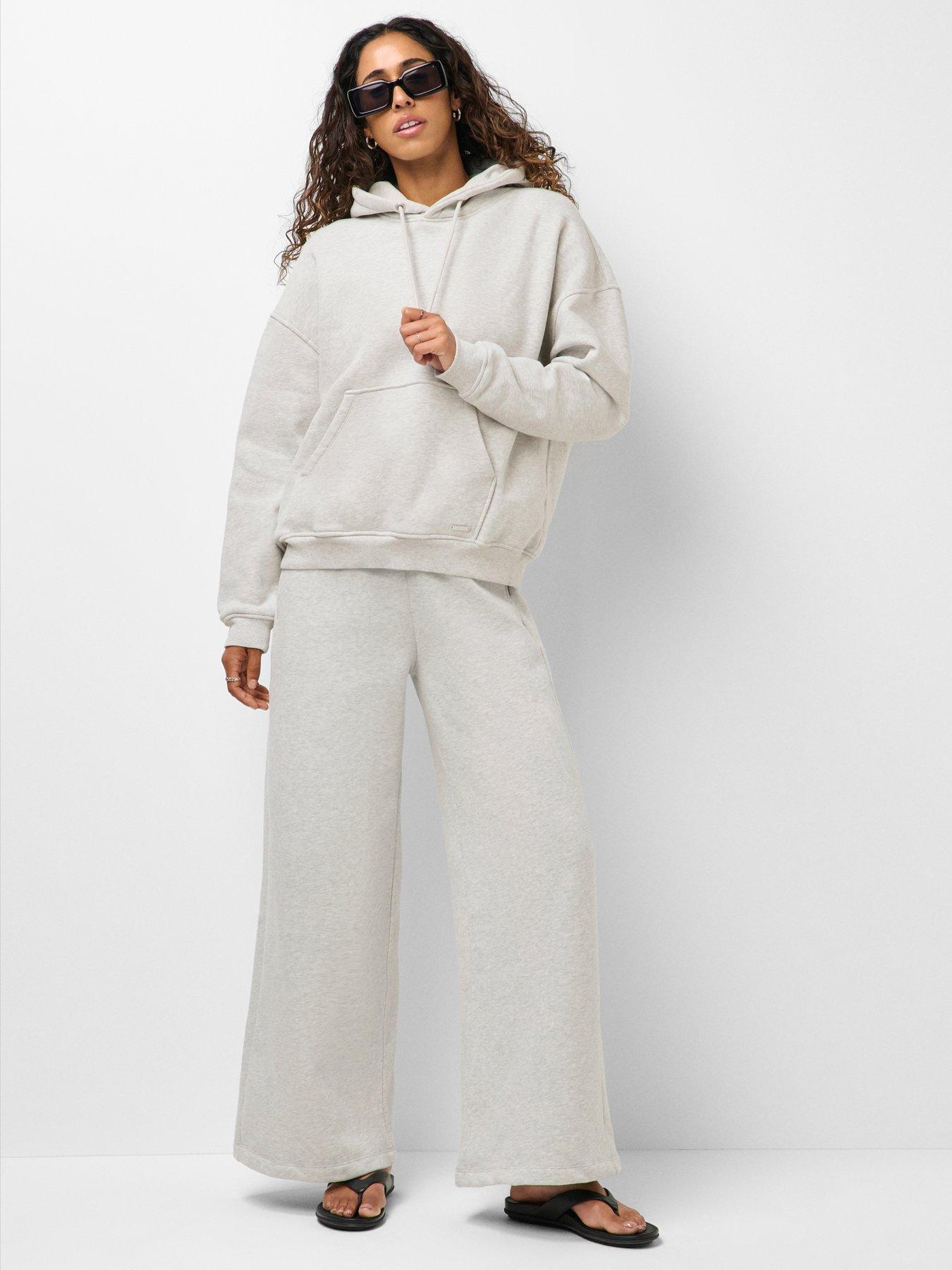 Image 3 of 5 of Sweaty Betty Womens Drawstring Wide Leg Training Trousers - Grey