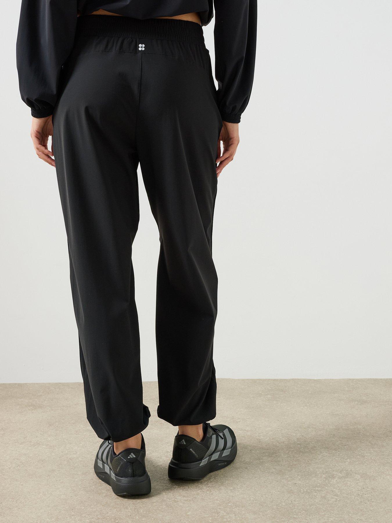 Image 2 of 6 of Sweaty Betty Womens Training Power On Studio 30 Inch Pant - Black