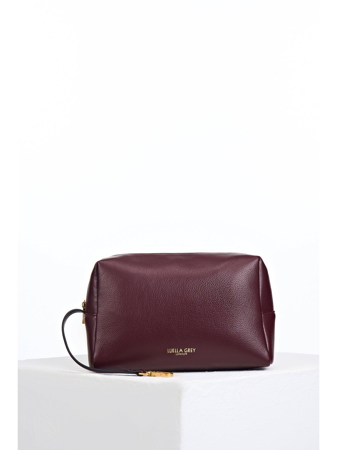 Image 5 of 6 of Luella Grey Lillie Whipstitch Tote - Black Cherry
