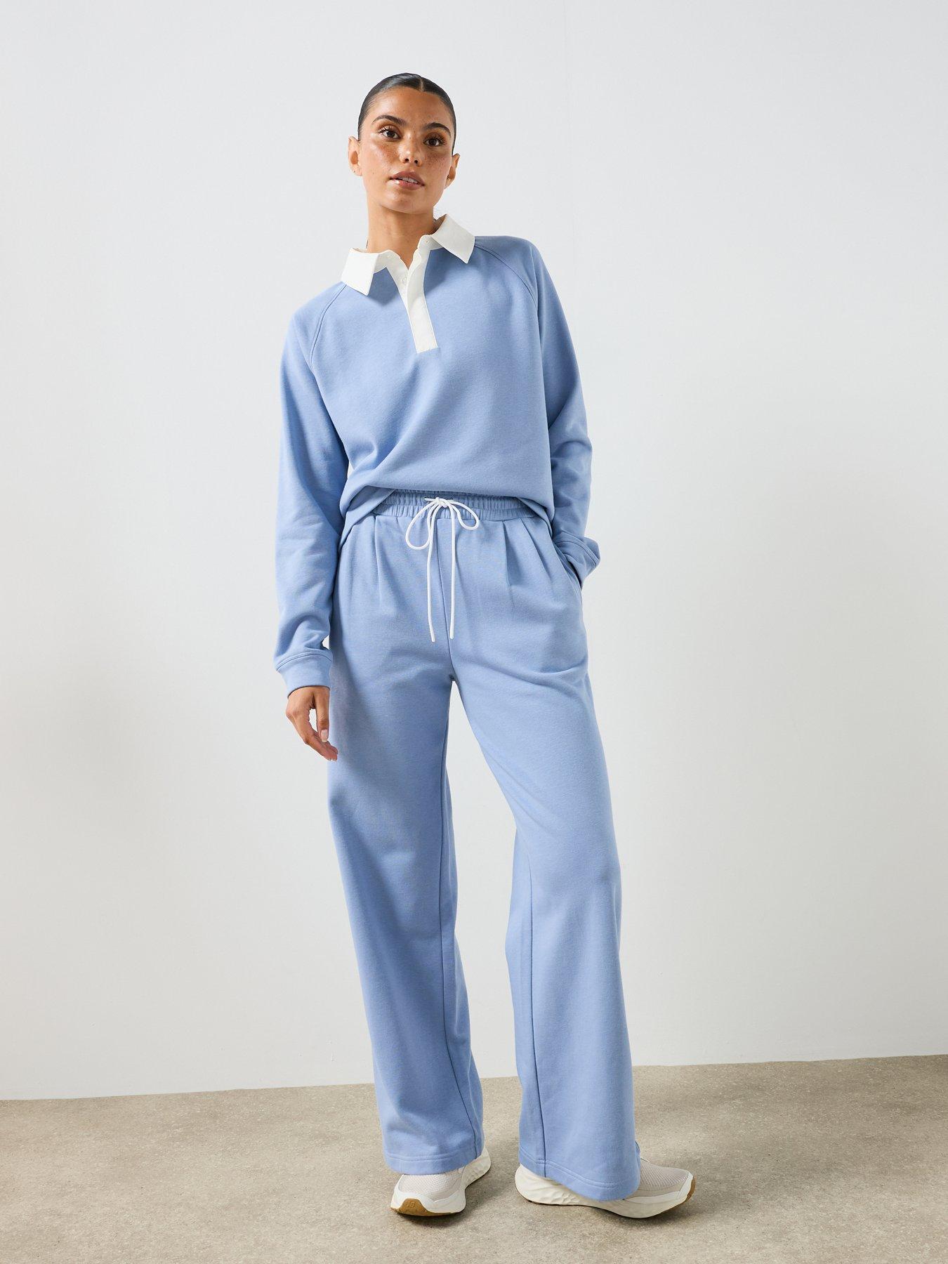 Image 6 of 6 of Sweaty Betty Womens Training Revive Track Pant Joggers - Blue