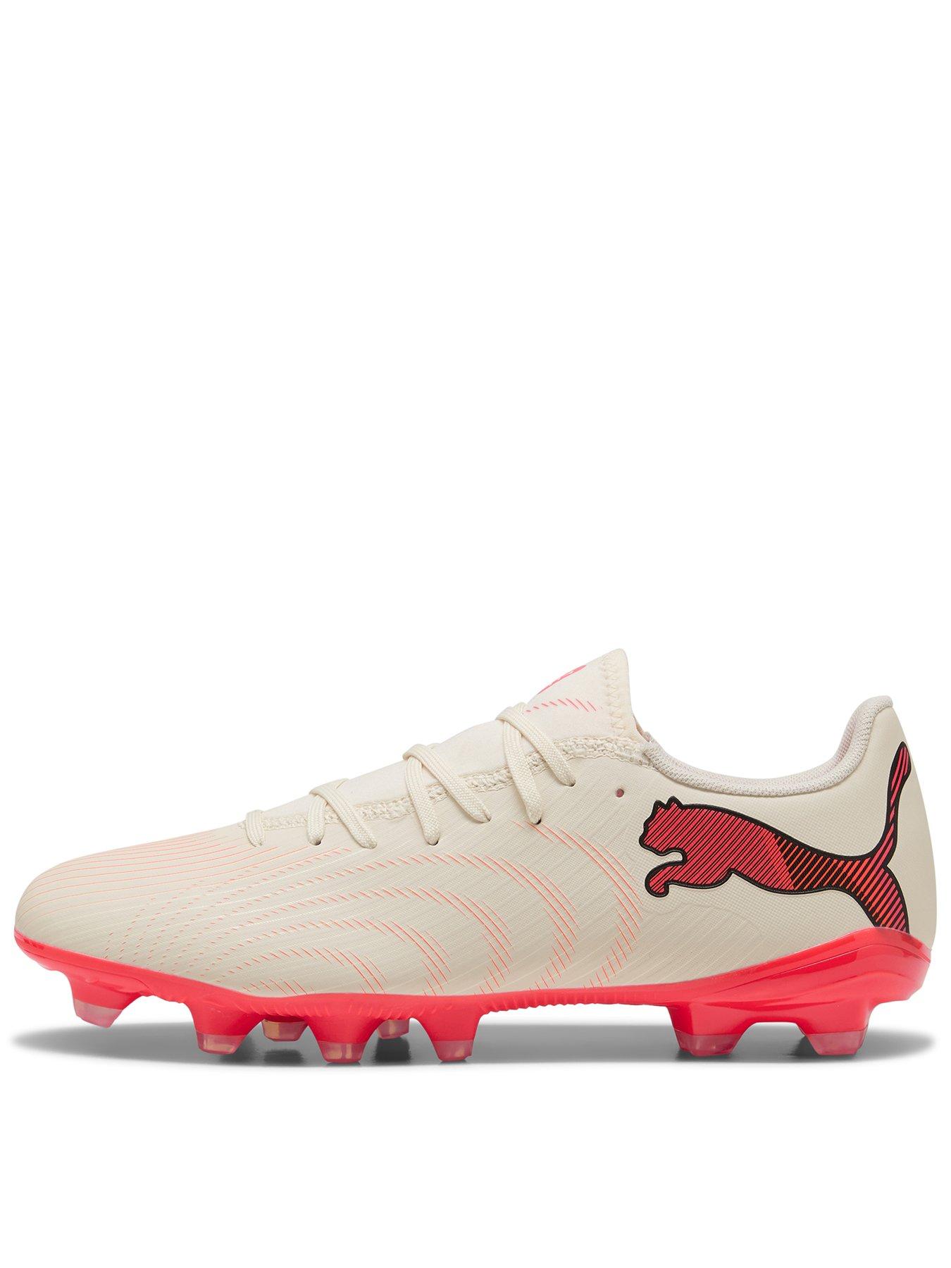 Image 1 of 6 of Puma Mens Future 9 Play Firm Ground Football Boots - White