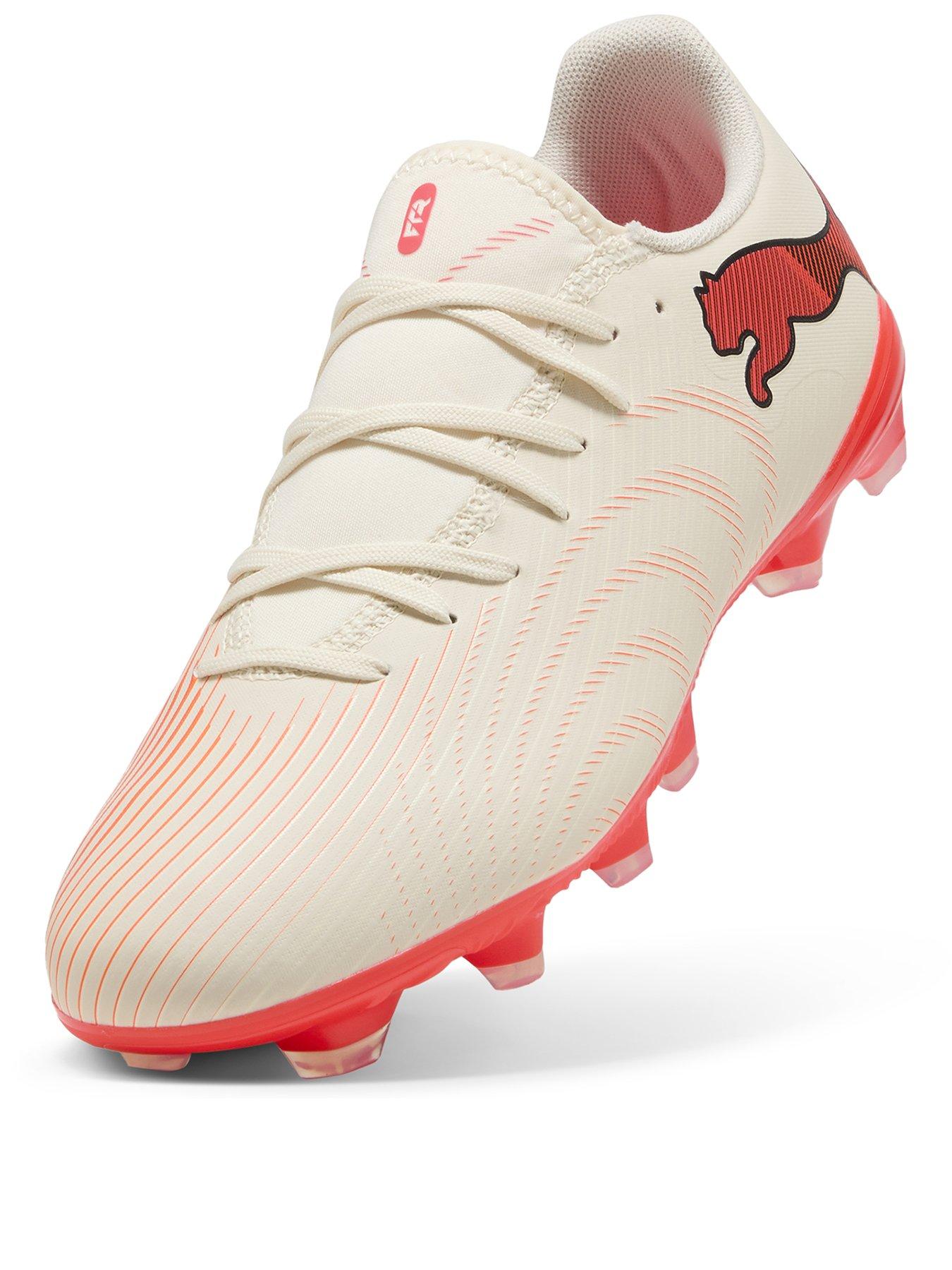 Image 2 of 6 of Puma Mens Future 9 Play Firm Ground Football Boots - White