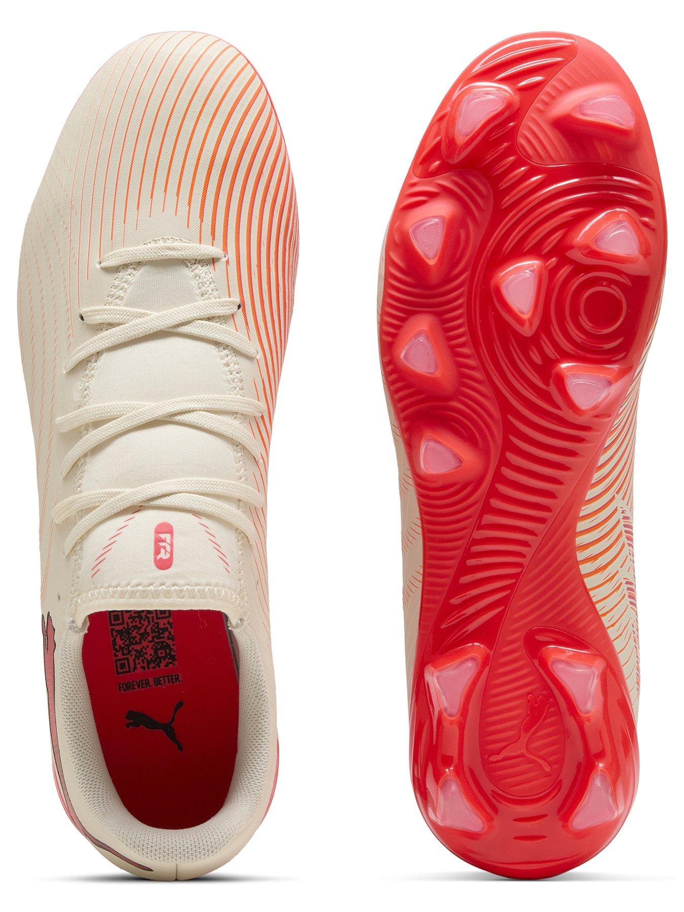 Image 4 of 6 of Puma Mens Future 9 Play Firm Ground Football Boots - White