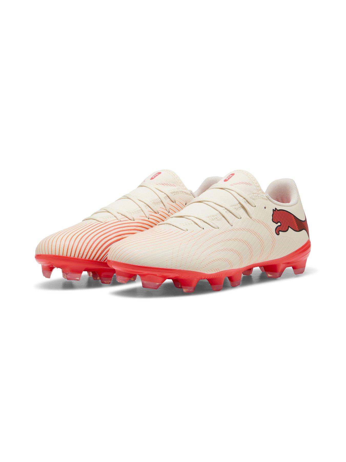 Image 6 of 6 of Puma Mens Future 9 Play Firm Ground Football Boots - White