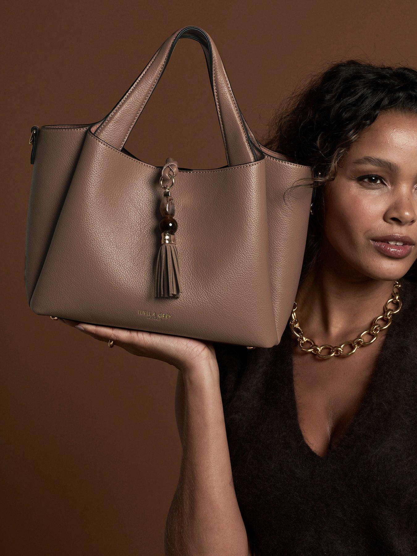 Luella Grey Etta Small Tote In Fawn
