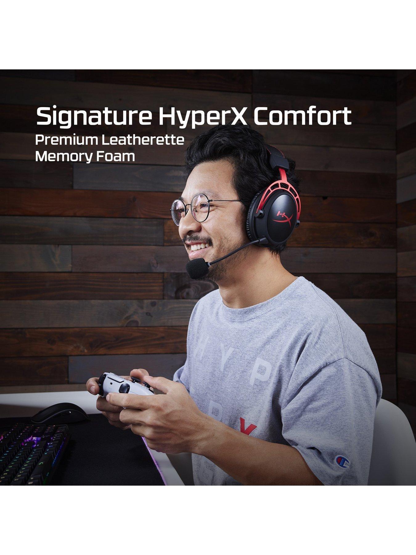 Image 4 of 7 of HYPERX HyperX Cloud Alpha - Gaming Headset (Black-Red)