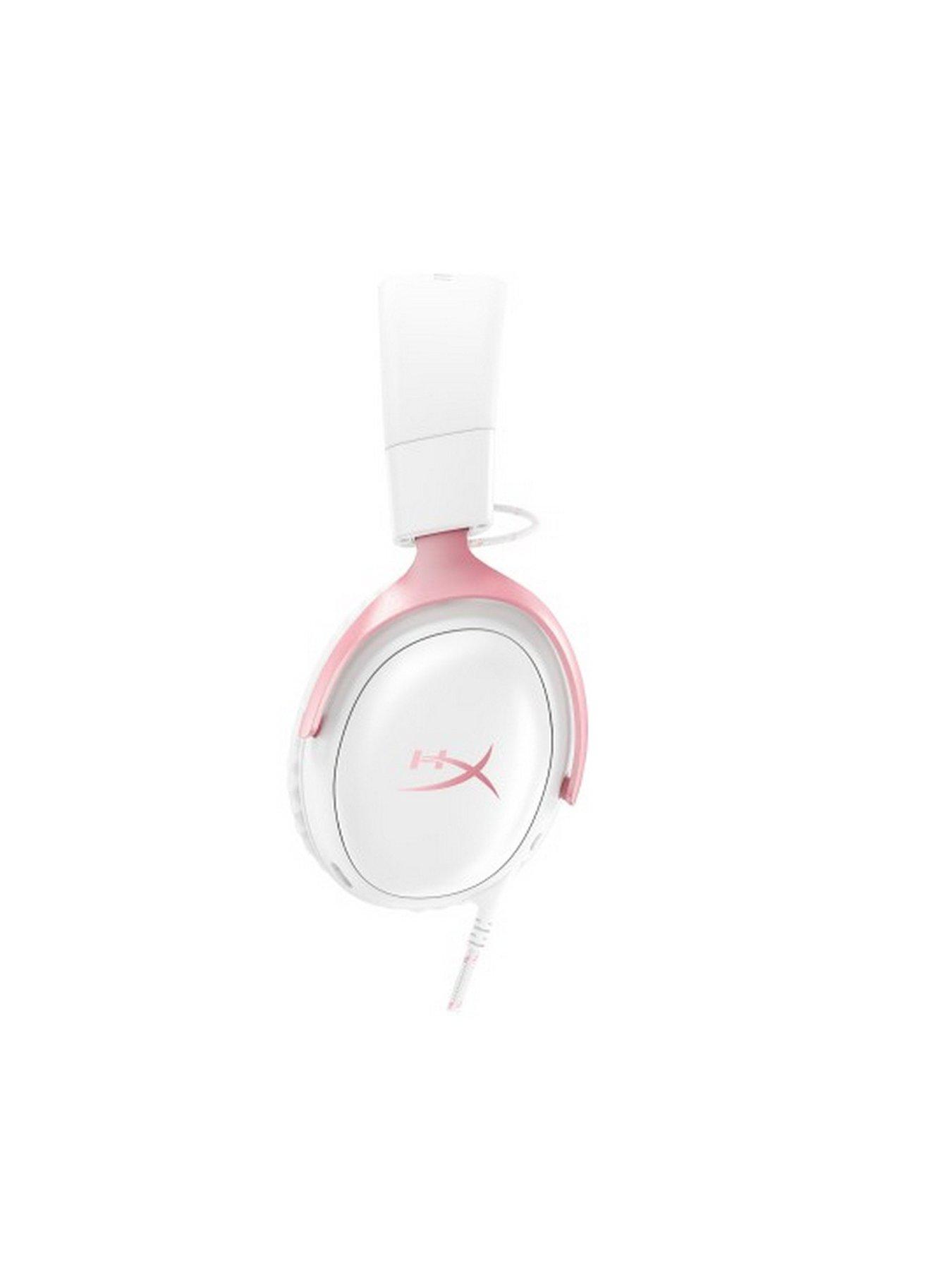 Image 7 of 7 of HYPERX Cloud III Wired White/Pink