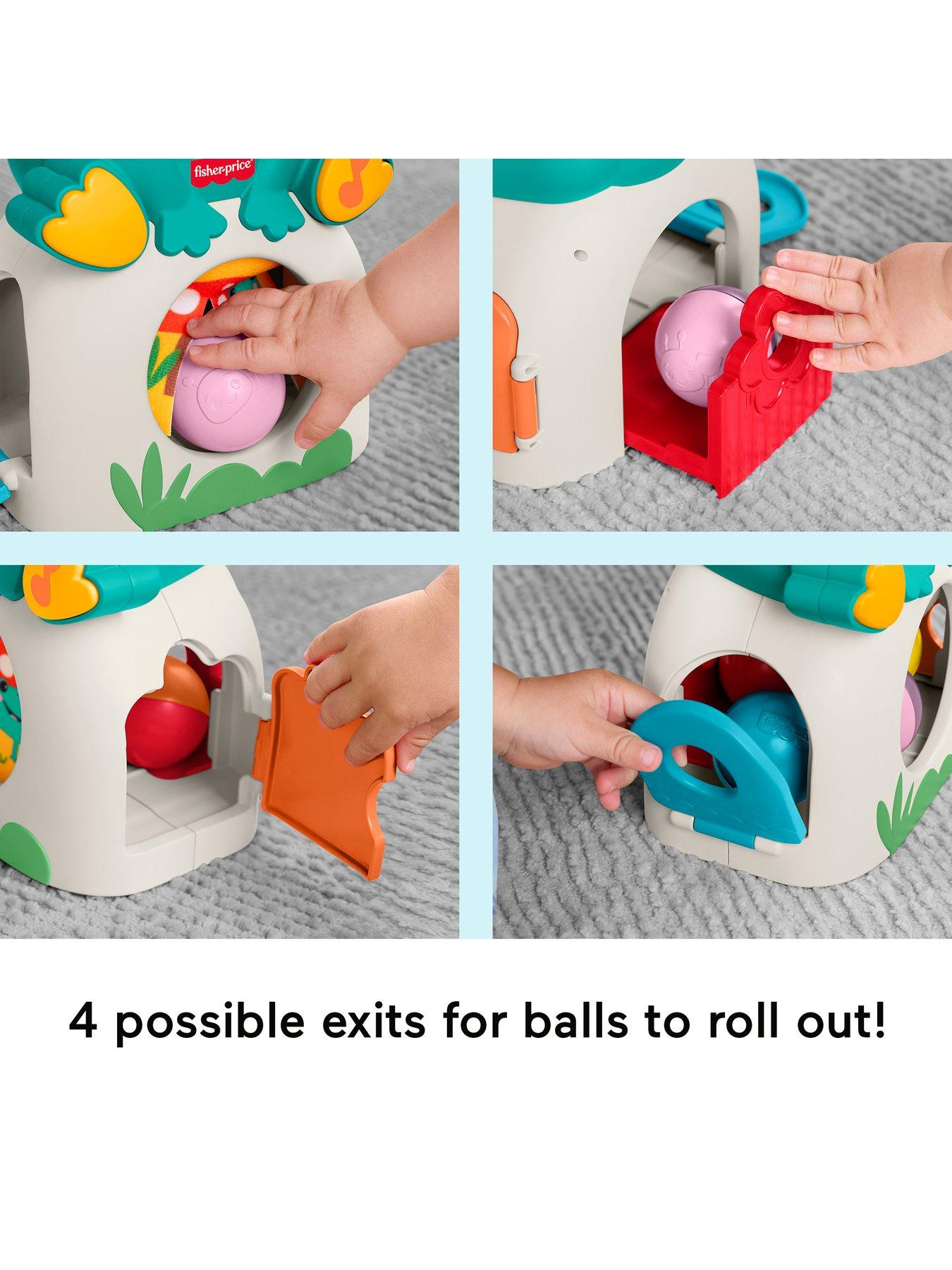 Image 4 of 7 of Fisher-Price <p>Light-Up &amp; Roll Frog Activity Toy</p>