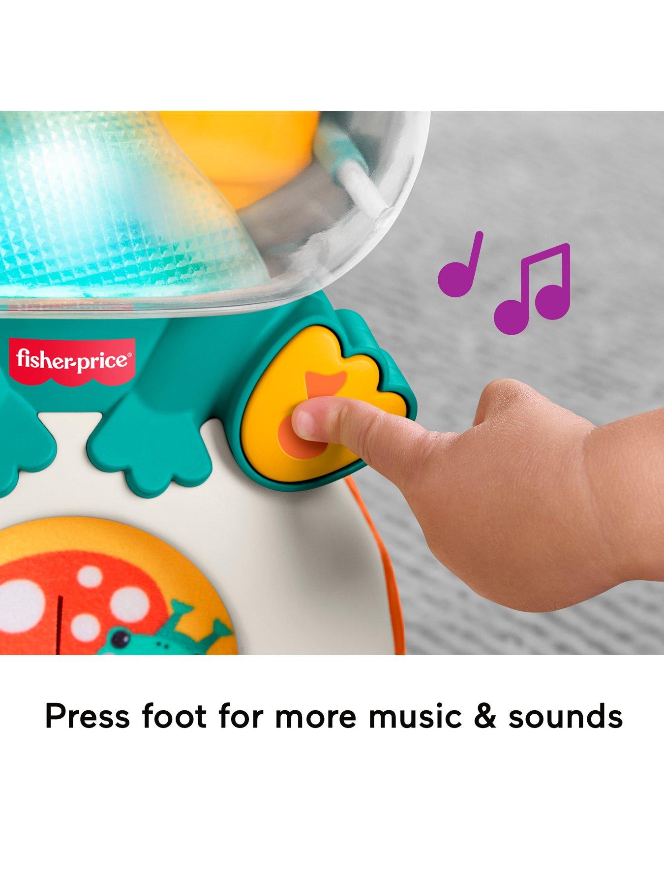 Image 5 of 7 of Fisher-Price <p>Light-Up &amp; Roll Frog Activity Toy</p>