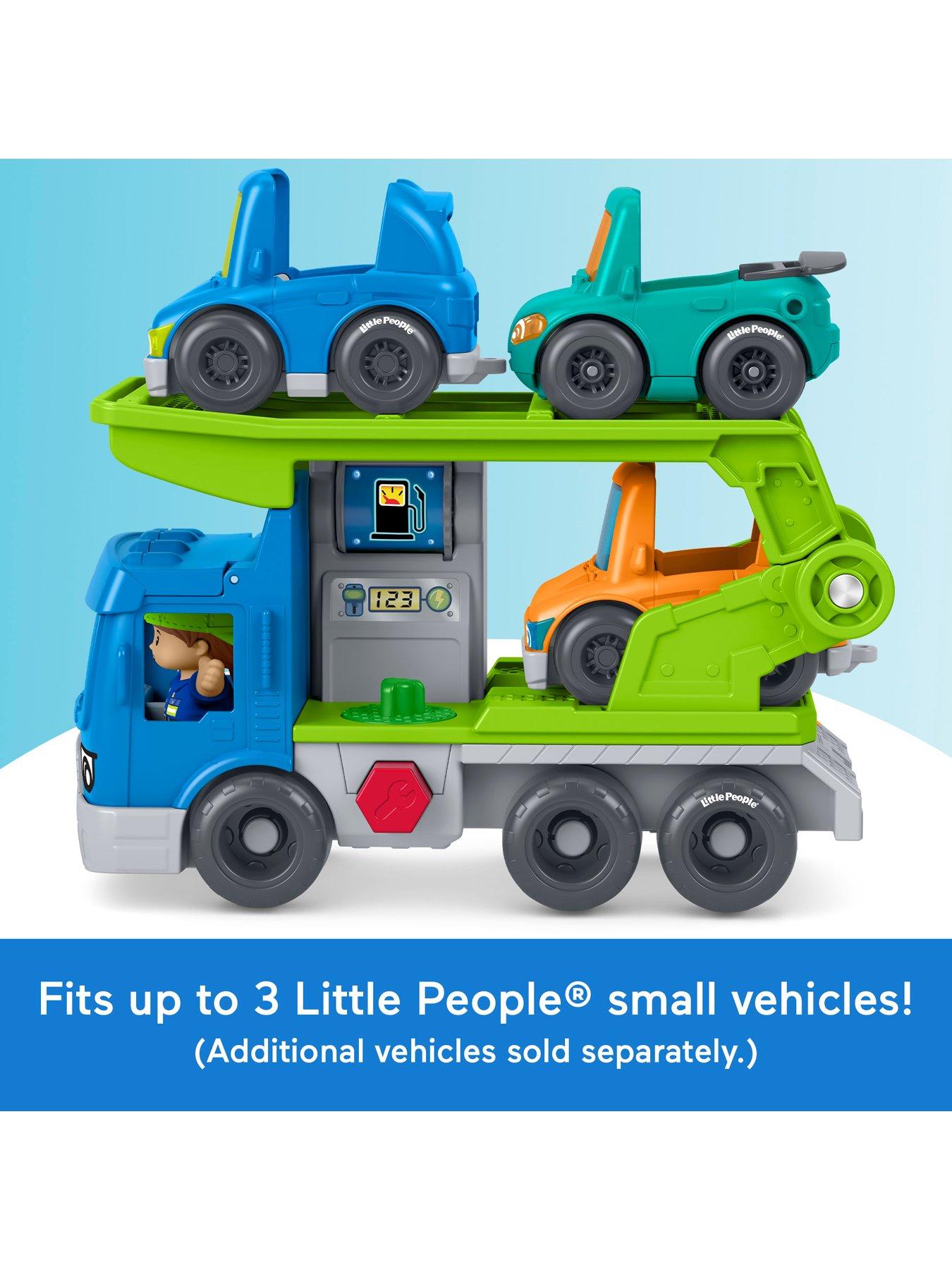 Image 4 of 7 of Fisher-Price Little People <p>Load &amp; Roll Hauler Playset</p>