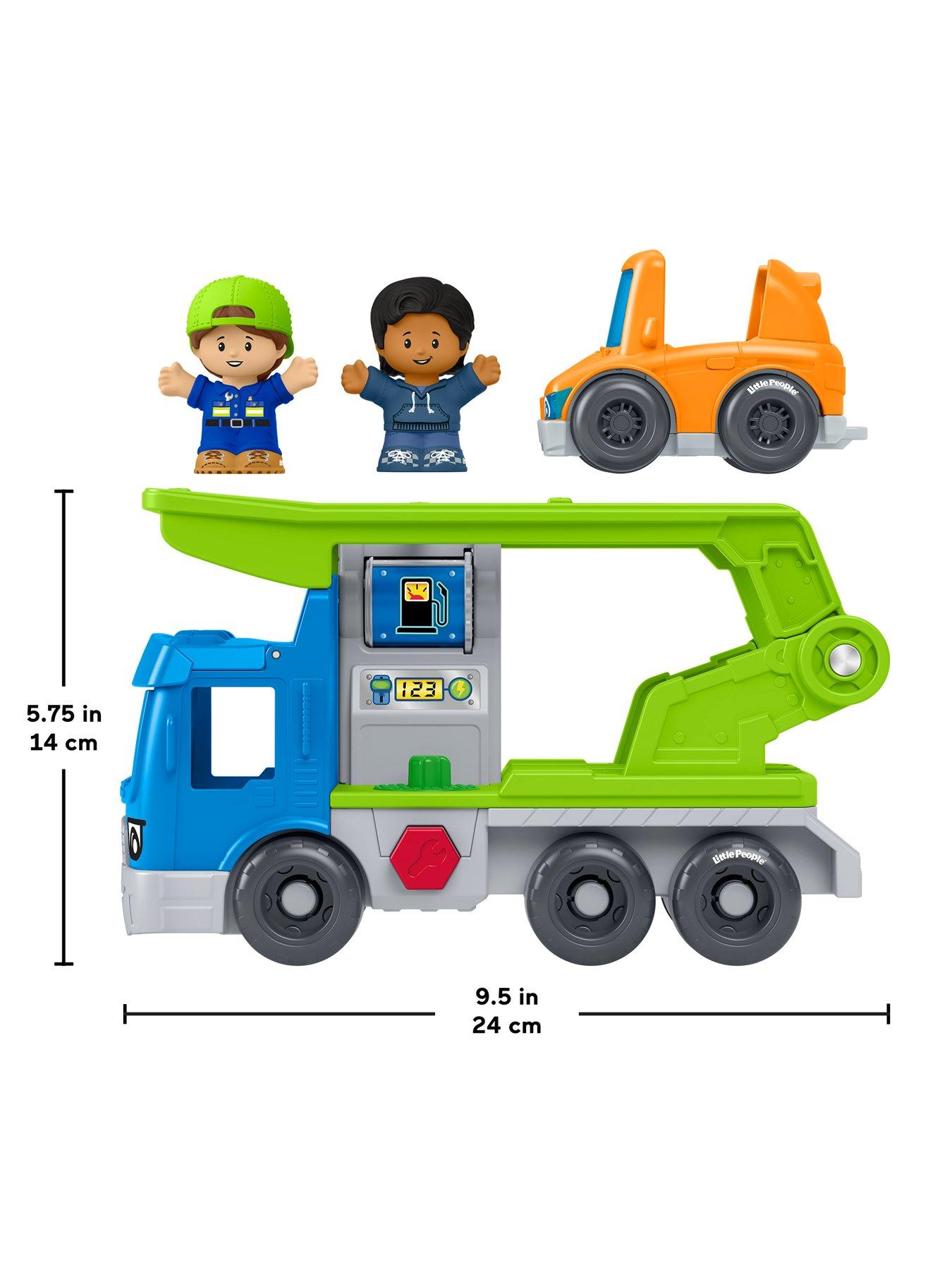 Image 6 of 7 of Fisher-Price Little People <p>Load &amp; Roll Hauler Playset</p>