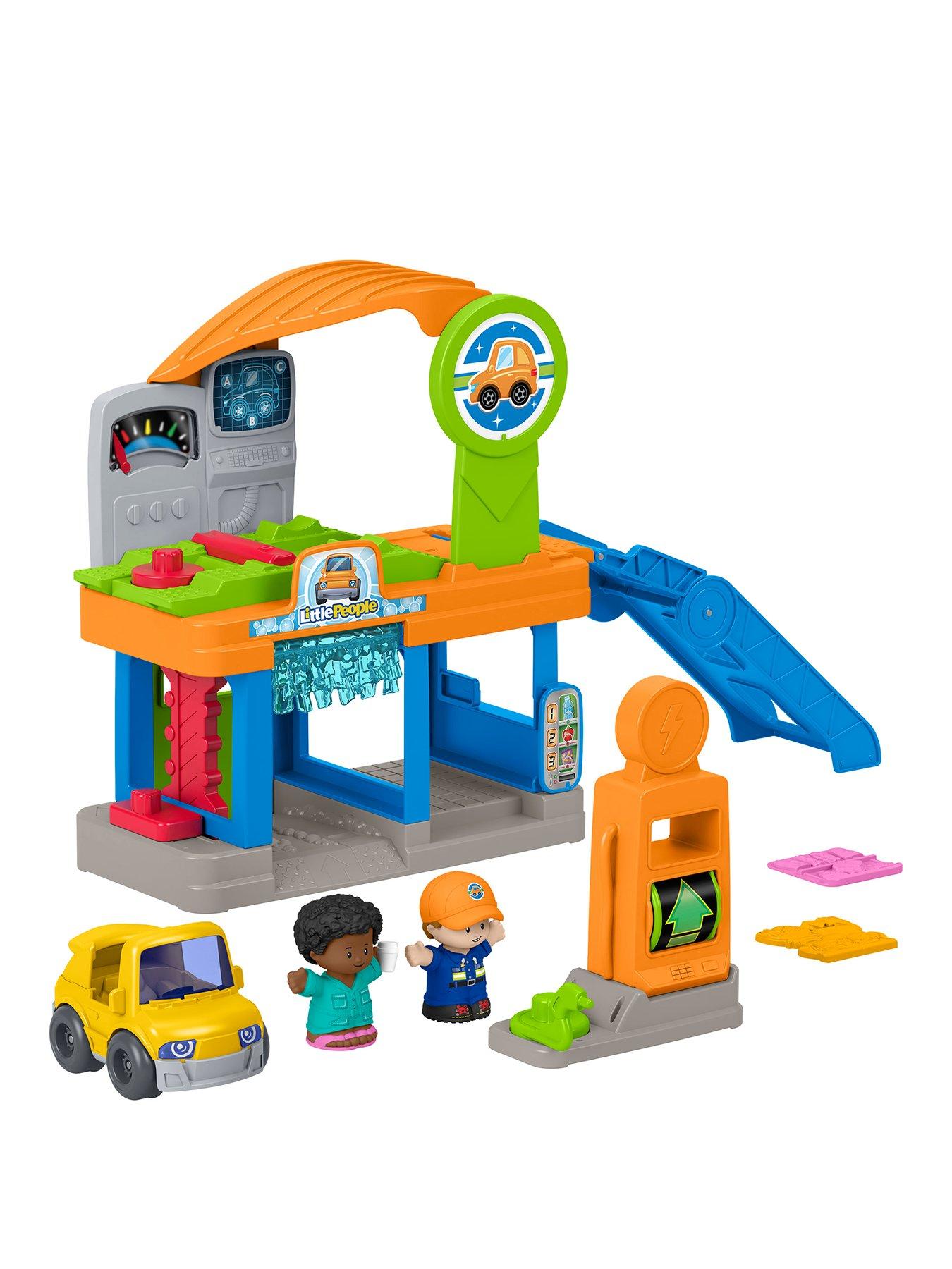 Fisher-Price Little People Little People Fillin' Fun Service Station Toddler Playset