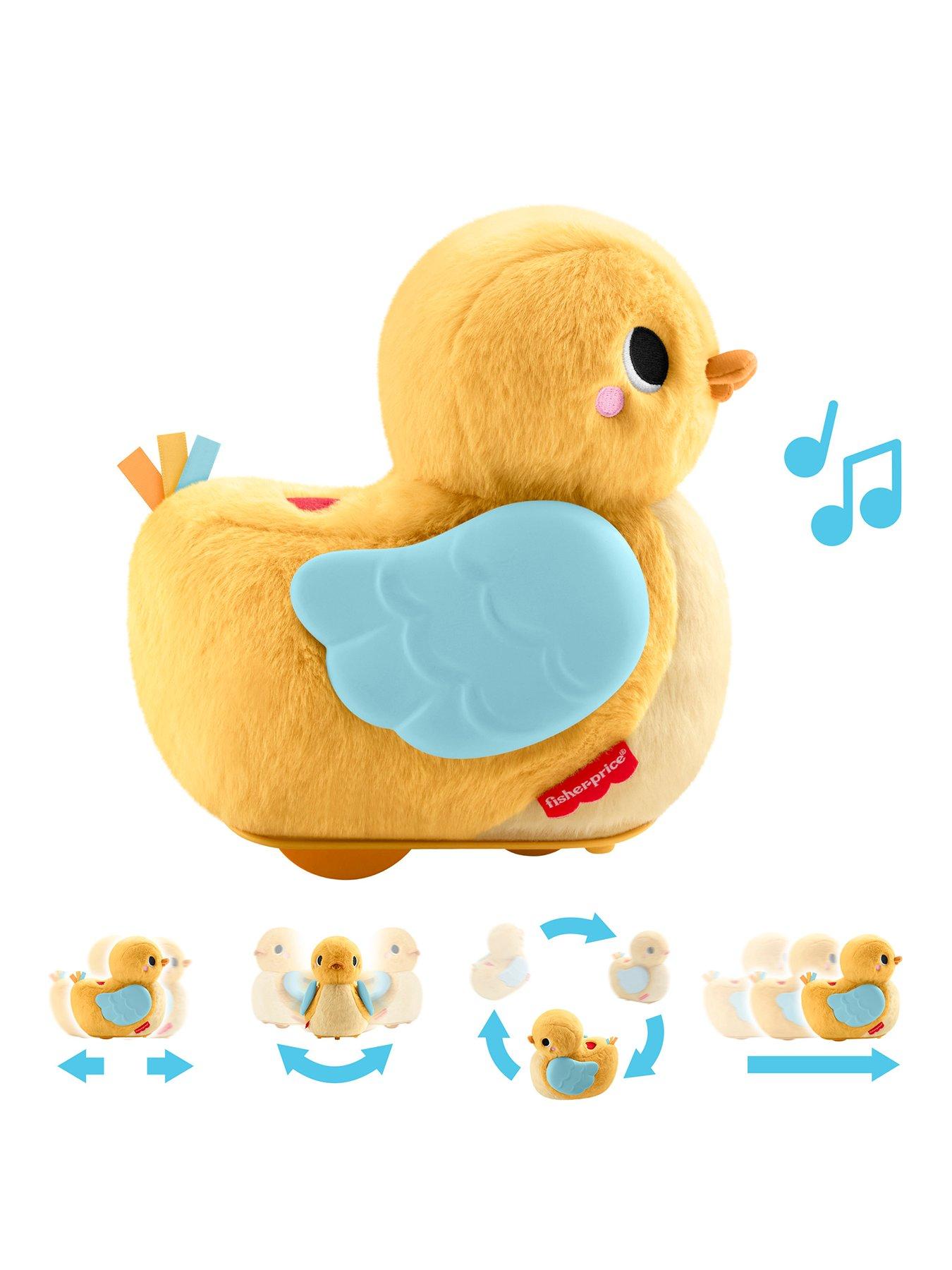 Fisher-Price 4-in-1 Cuddle  &  Crawl Duck Musical Activity Toy