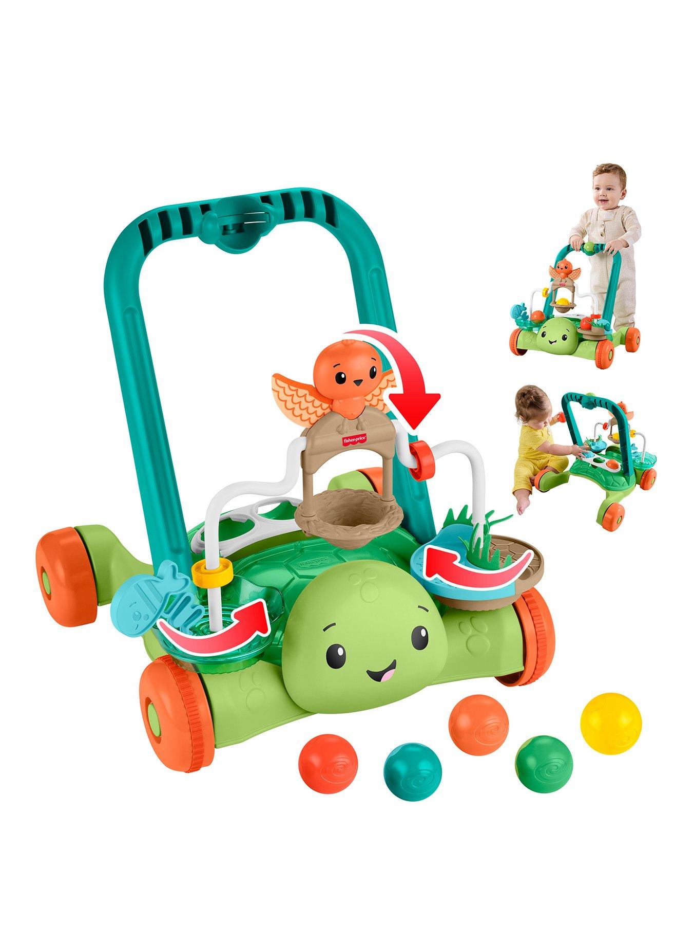 Fisher-Price Moves With You Turtle Baby Push Walker
