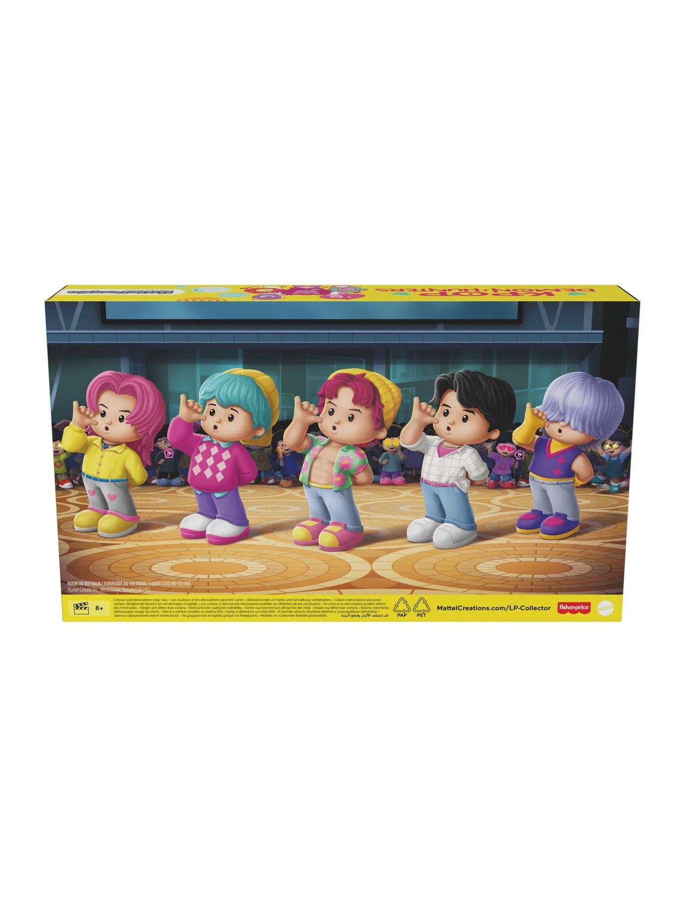 Image 7 of 8 of Fisher-Price Little People Little People Collector KPop Demon Hunters: Saja Boys Special Edition Set, 5 Figures