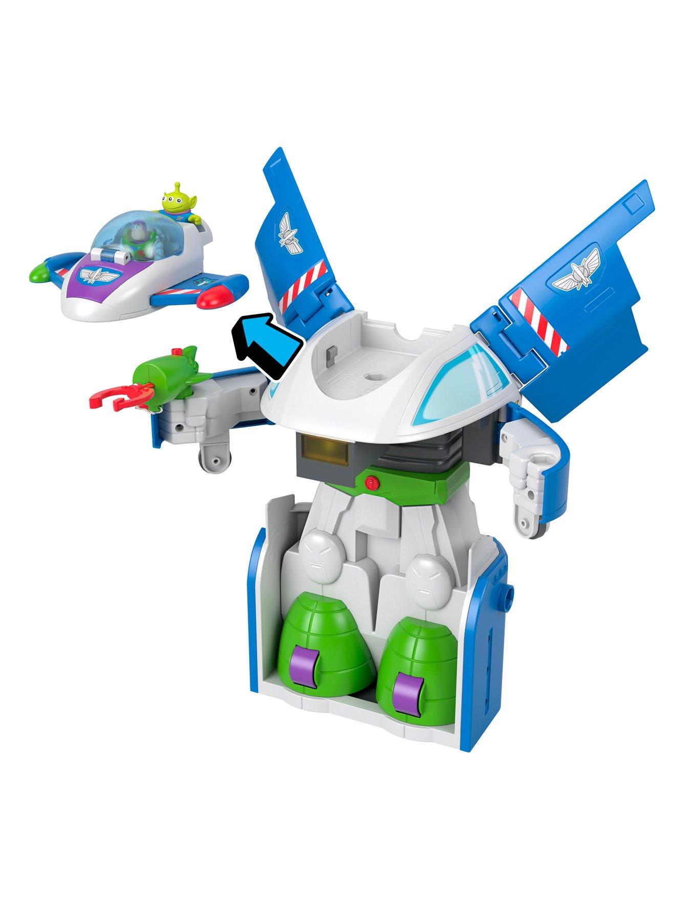 Image 2 of 6 of Imaginext <p>Toy Story 3-in-1 Transforming Buzz Lightyear Ship</p>