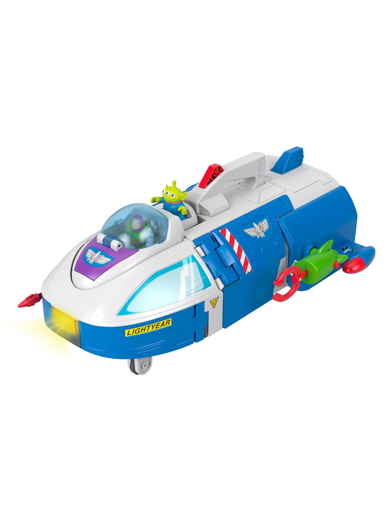 Image 3 of 6 of Imaginext <p>Toy Story 3-in-1 Transforming Buzz Lightyear Ship</p>