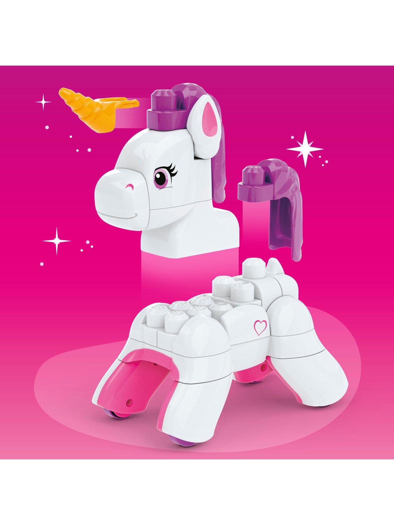 Image 7 of 8 of Mega Bloks <p>Build &amp; Enchant Unicorn Building Set</p>