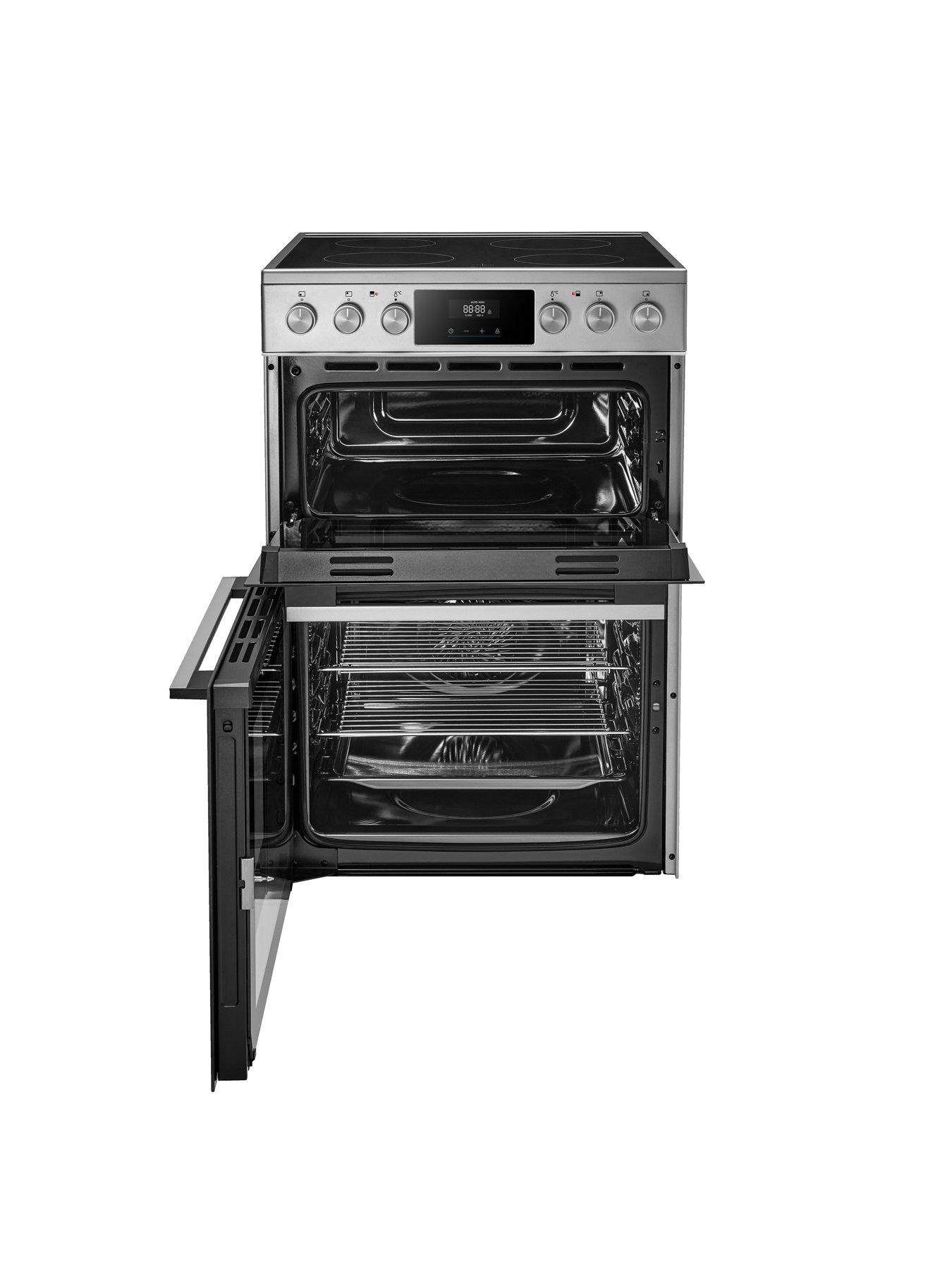 Image 6 of 7 of Midea MFO24EME4R118-SS 60cm Double Oven Freestanding Cooker With Ceramic Hob - Stainless Steel