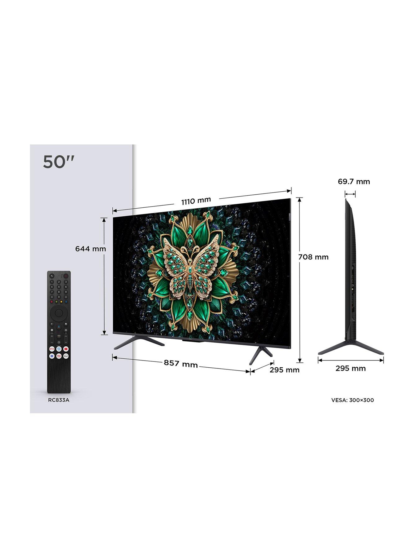 Image 2 of 7 of TCL 144Hz QD-MINI LED TV 50C6K-UK